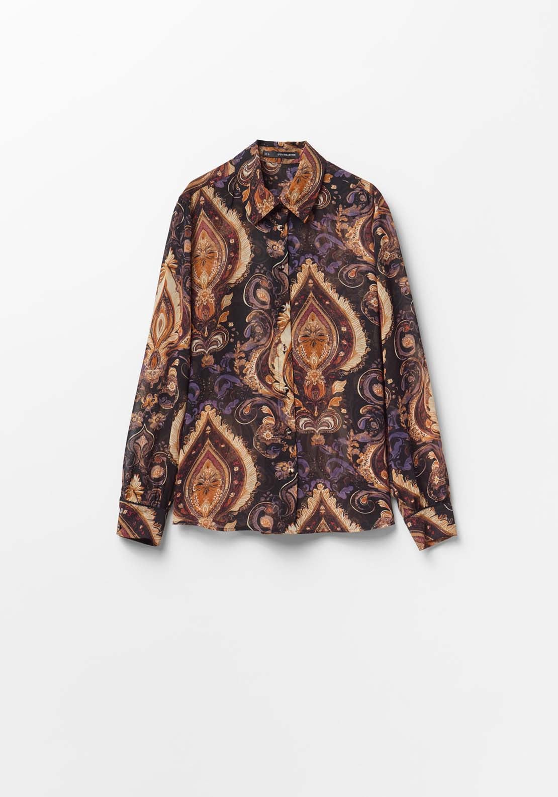 Paisley Shirt - Black