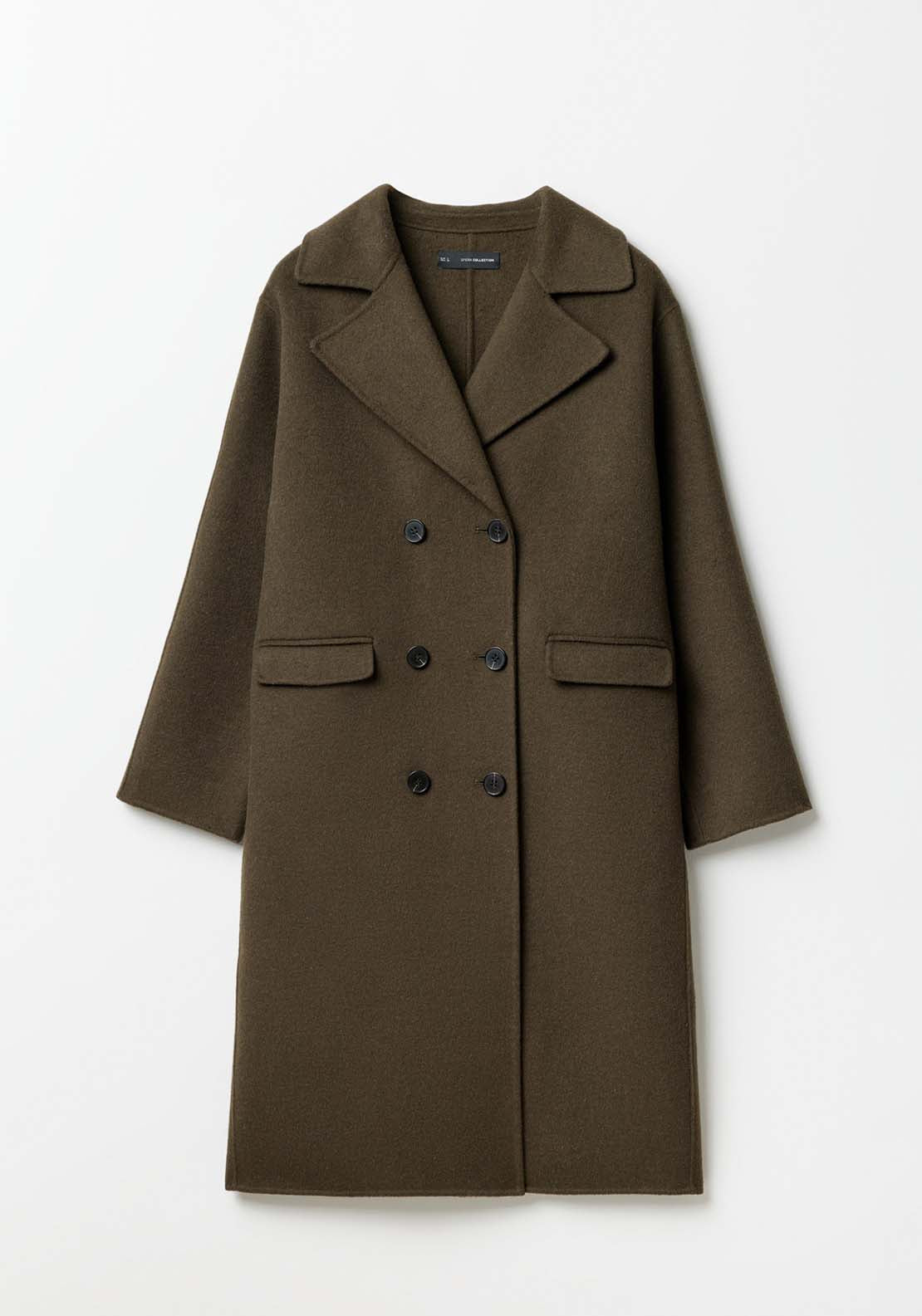 Sfera Khaki Handmade Coat - Khaki 7 Shaws Department Stores