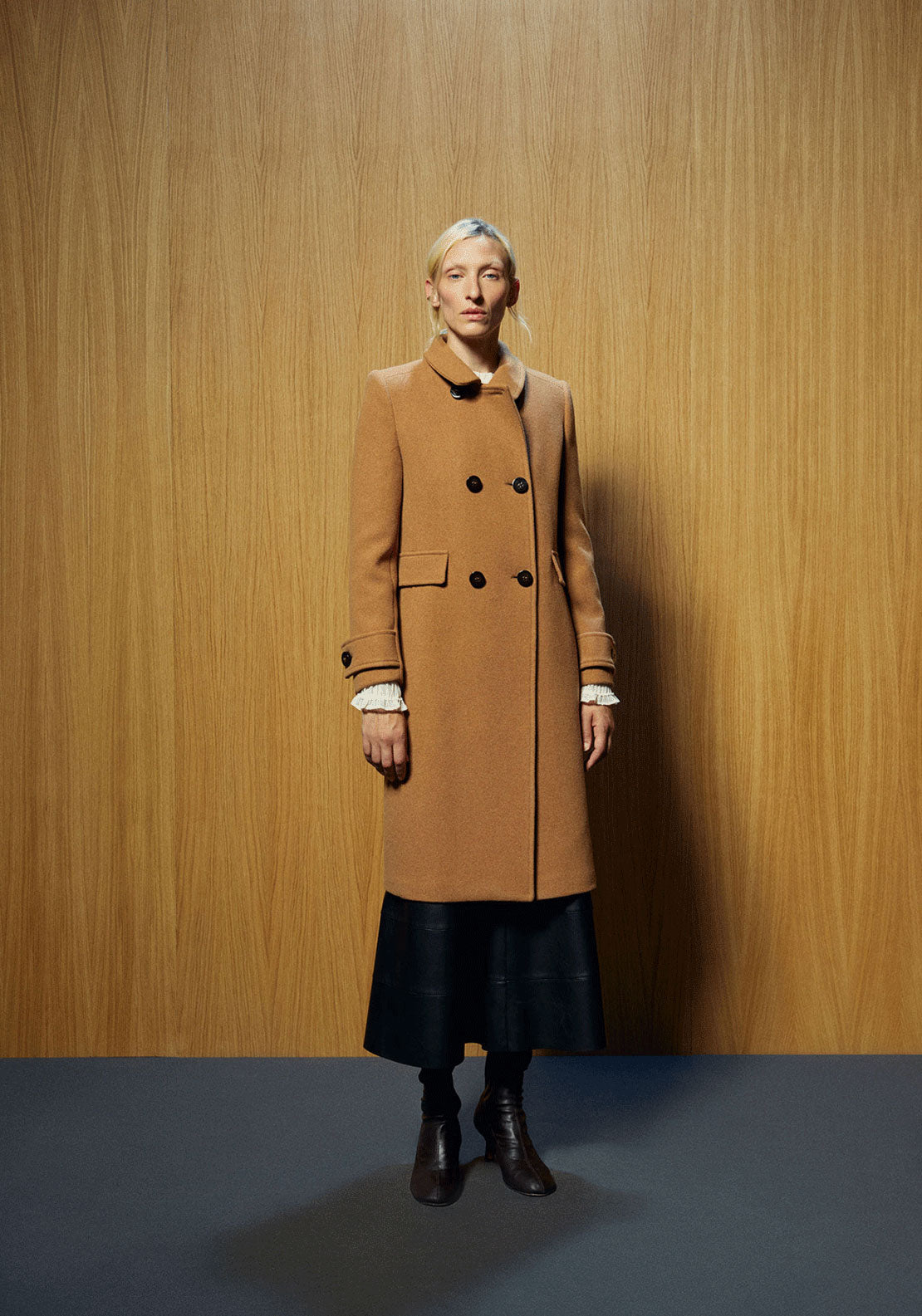 Wool Coat - Beige