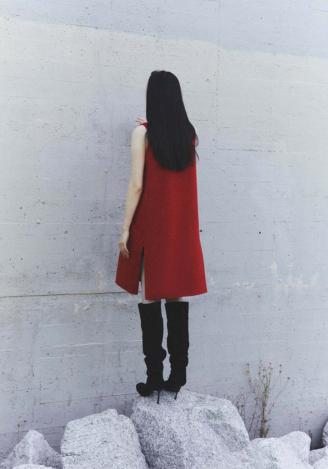 Sfera Handmade Vest - Red 5 Shaws Department Stores