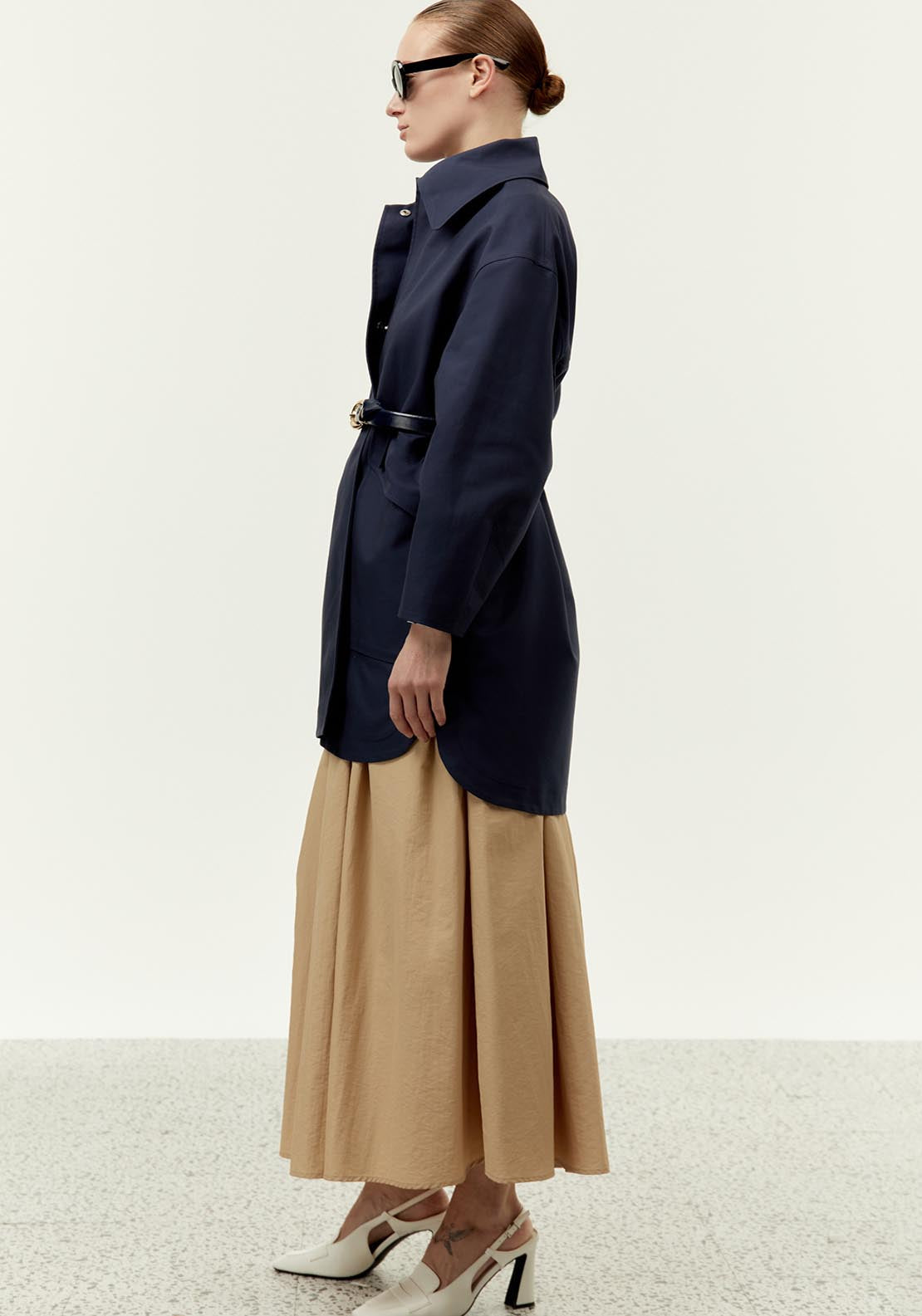 Sfera Pockets cotton parka - Blue 5 Shaws Department Stores