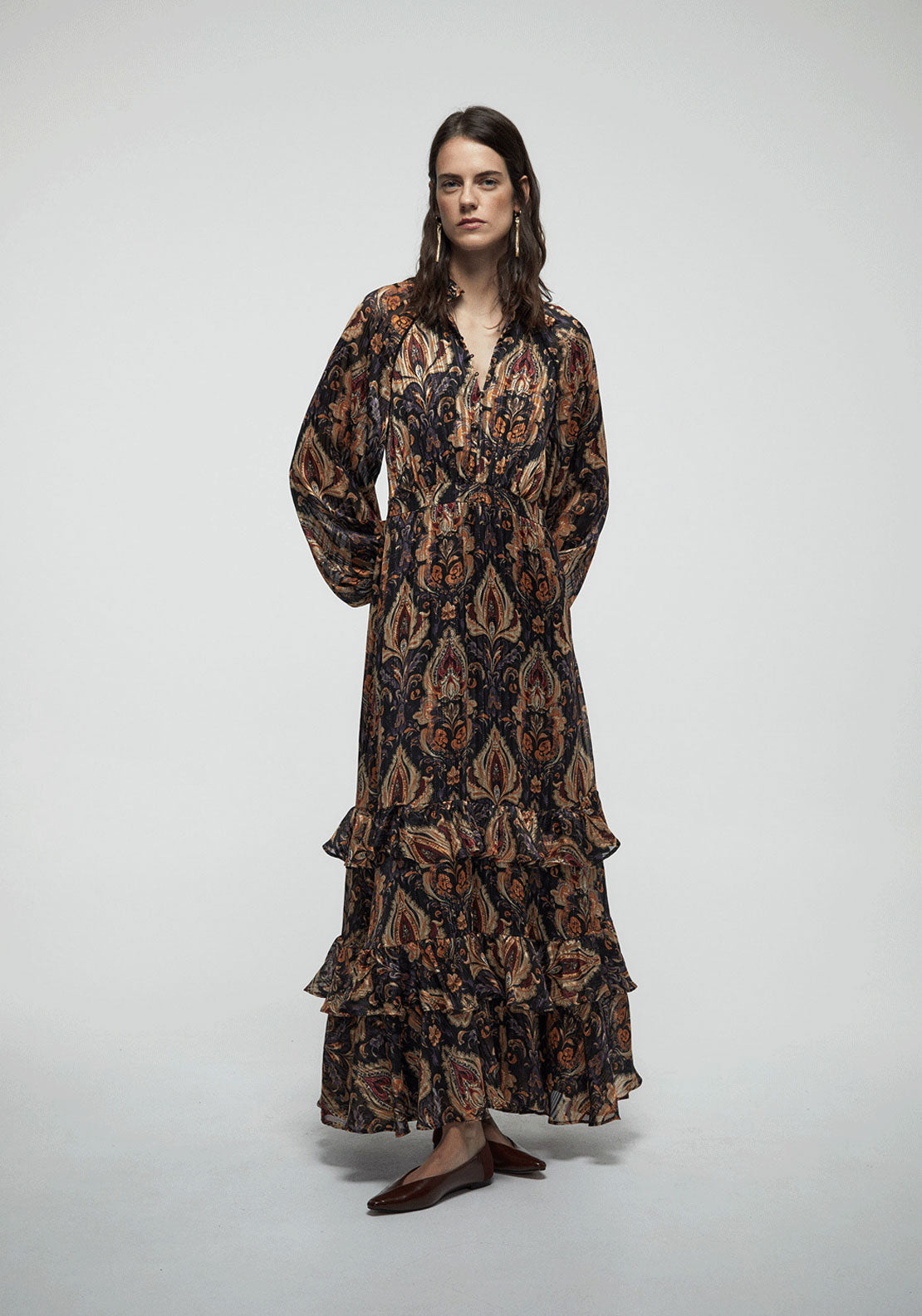 Paisley Dress - Black