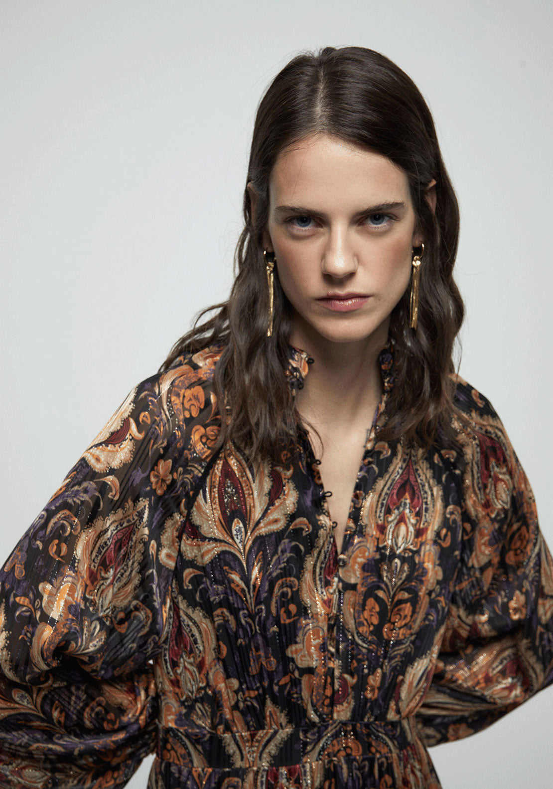 Paisley Dress - Black