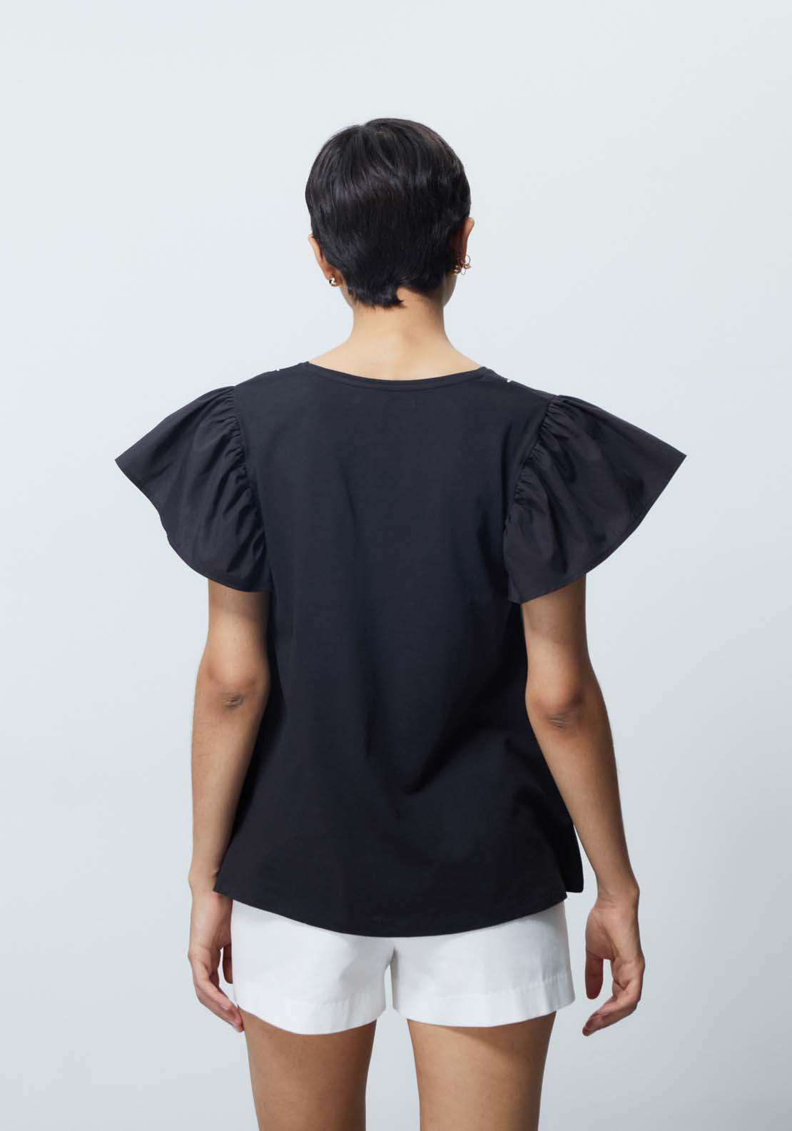Sfera Short Sleeve Embroidered Top 3 Shaws Department Stores