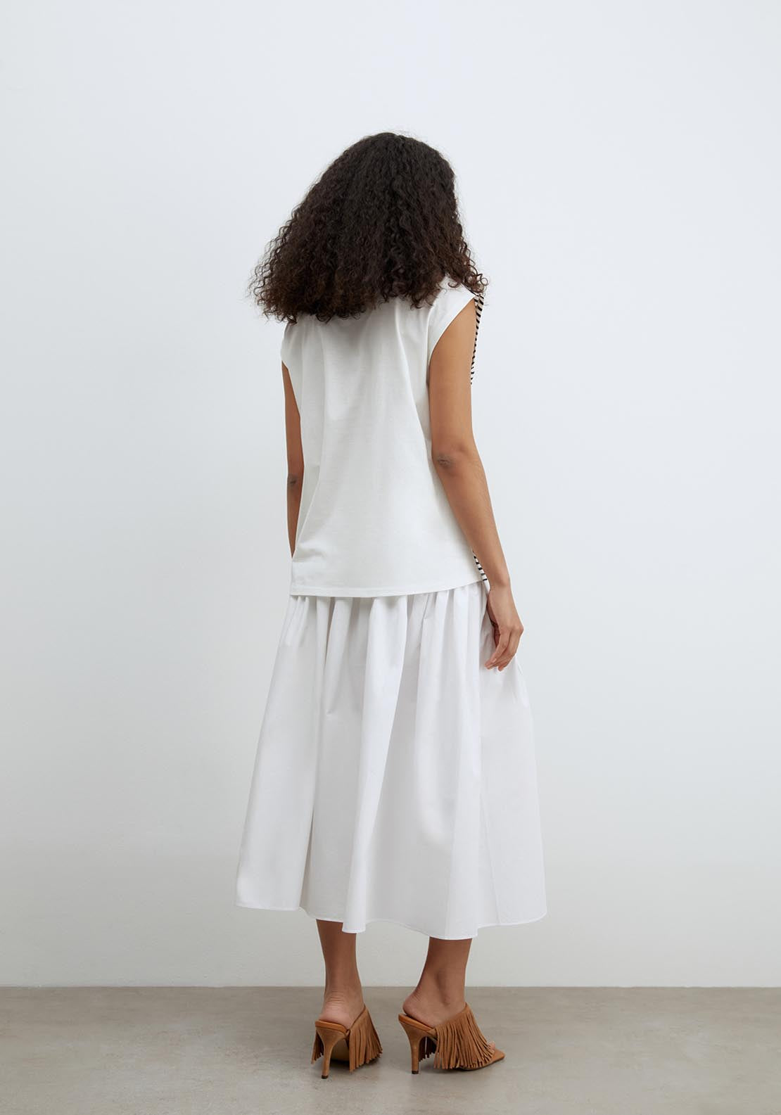 Sfera Pearls T-Shirt - Print Blanc 2 Shaws Department Stores