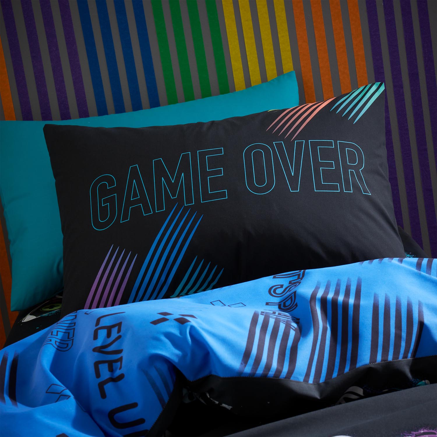 The Home Collection Kids Gamer Reversible Duvet Cover Set 2 Shaws Department Stores