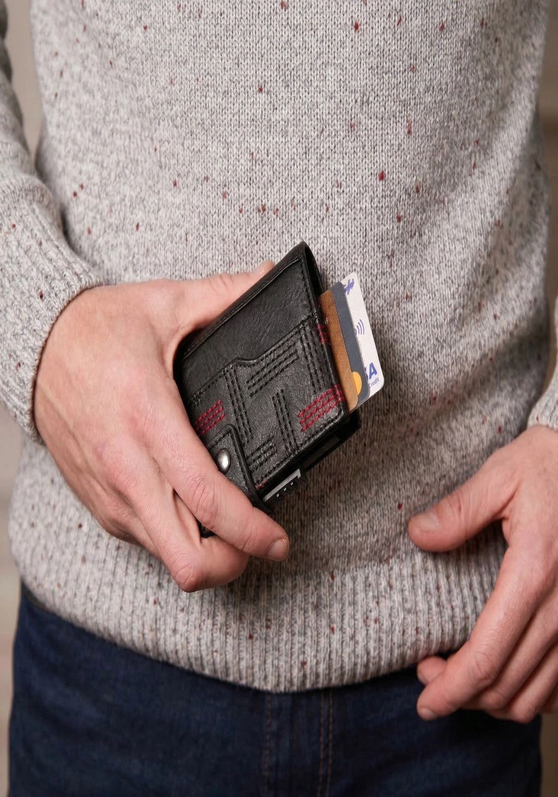 Something Special Rfid Card Slider Wallet - Black 3 Shaws Department Stores