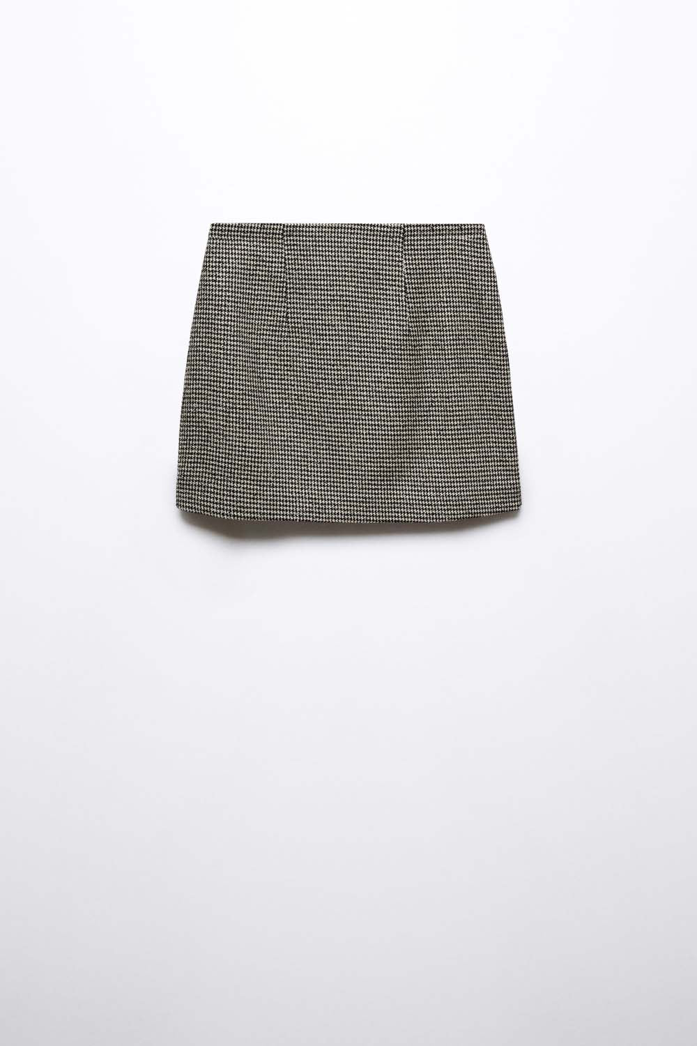 Mango Houndstooth straight mini skirt 4 Shaws Department Stores