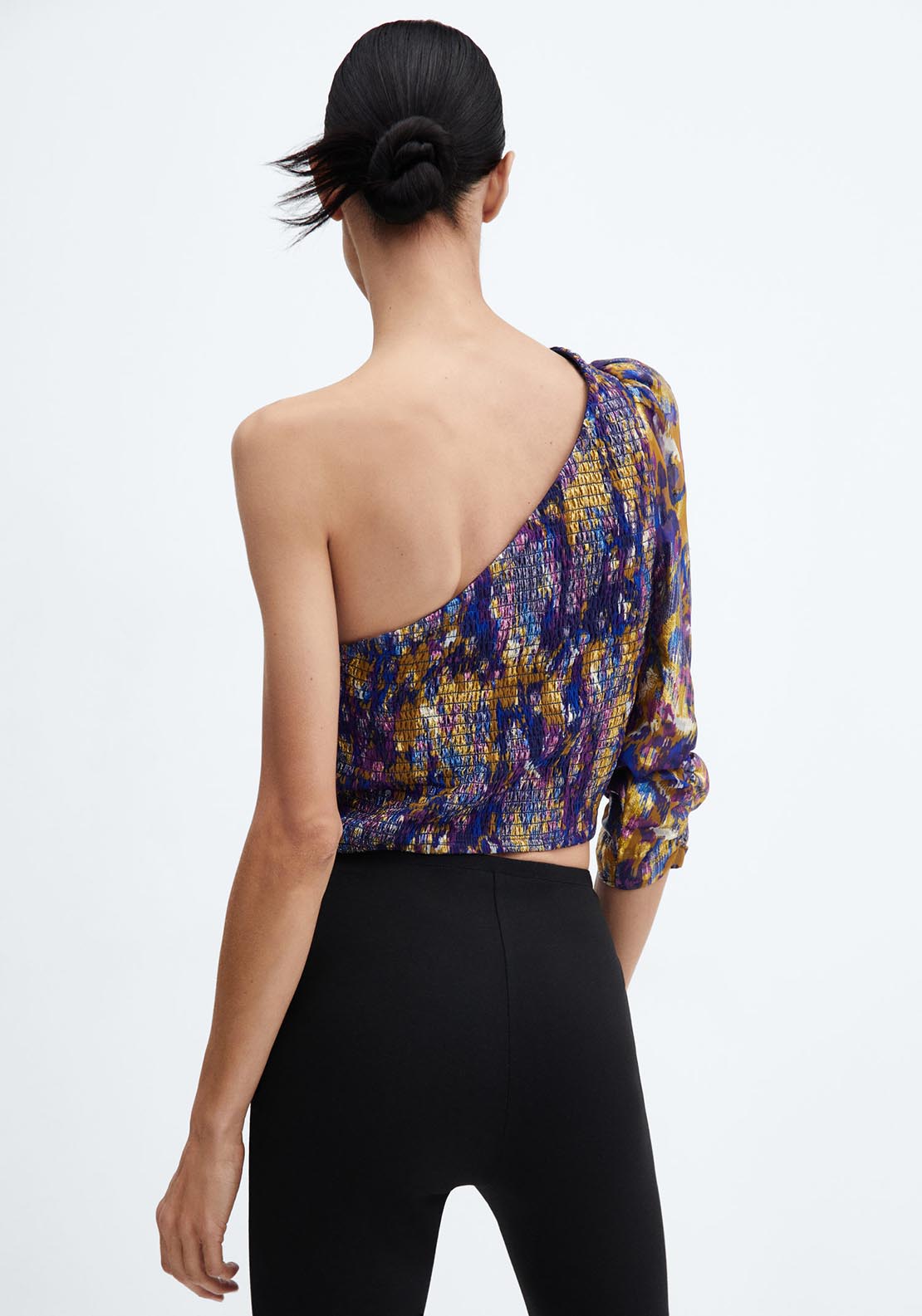 Mango Crop off-shoulder blouse 4 Shaws Department Stores