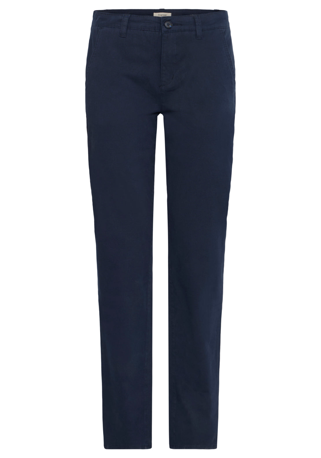 Fransa Sleek Suit Pants - Blue 2 Shaws Department Stores