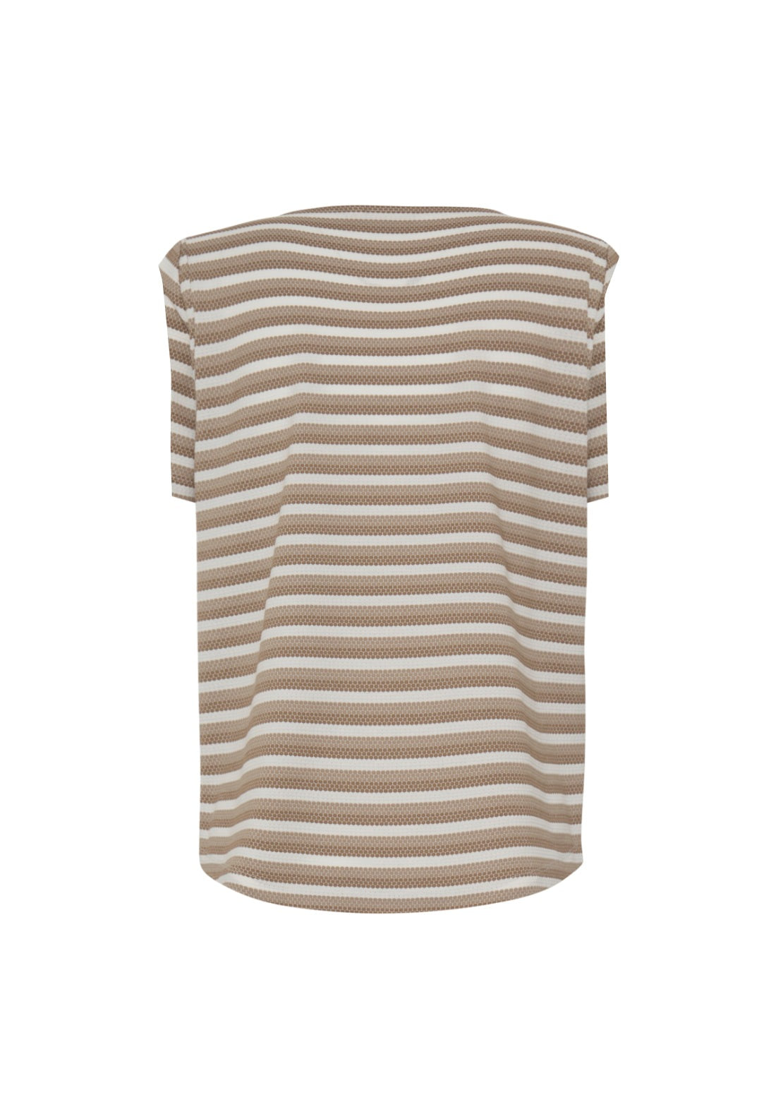 Striped Crew Neck T-Shirt - Mountain T. Stripe