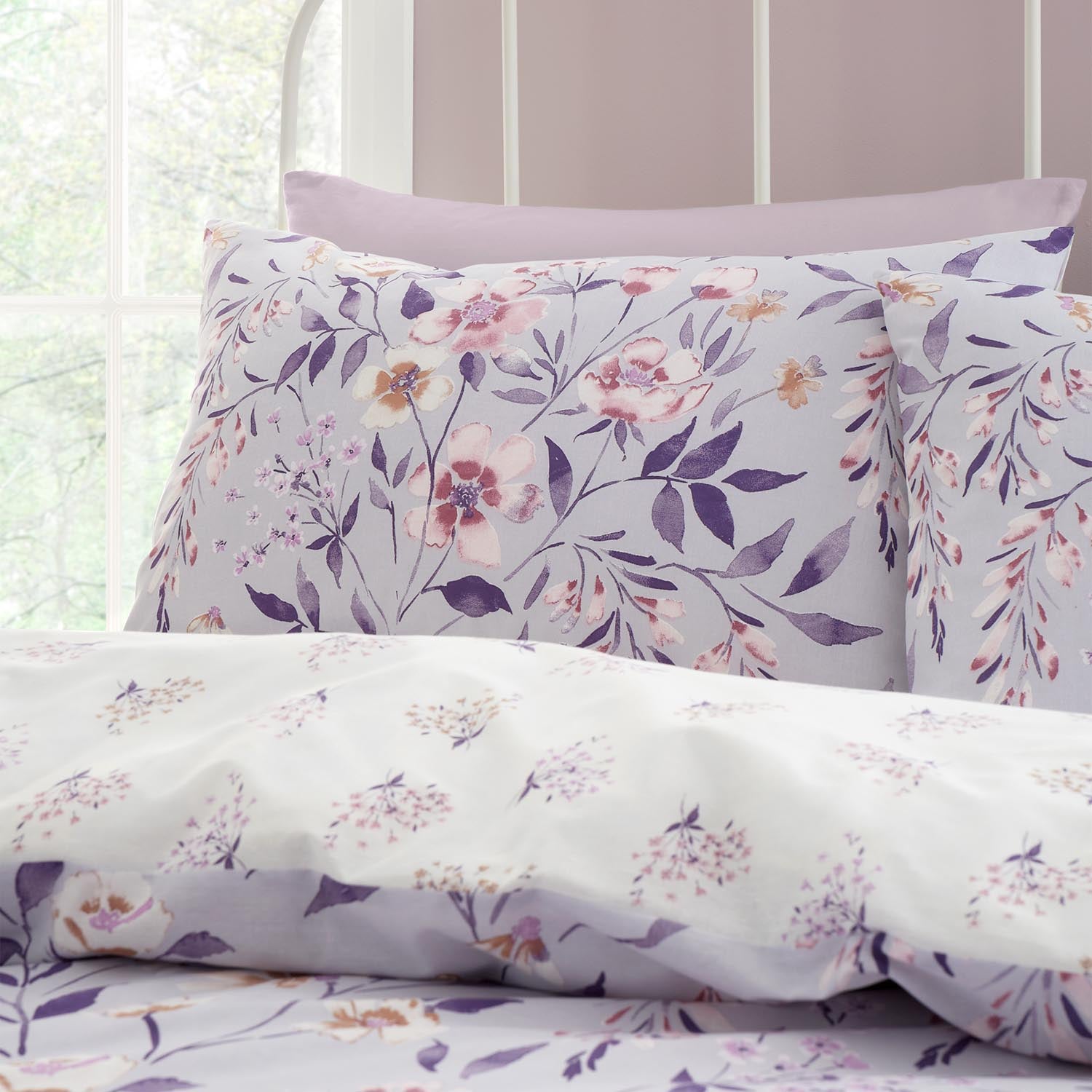 Catherine Lansfield Isadora Floral Duvet Cover Set 2 Shaws Department Stores