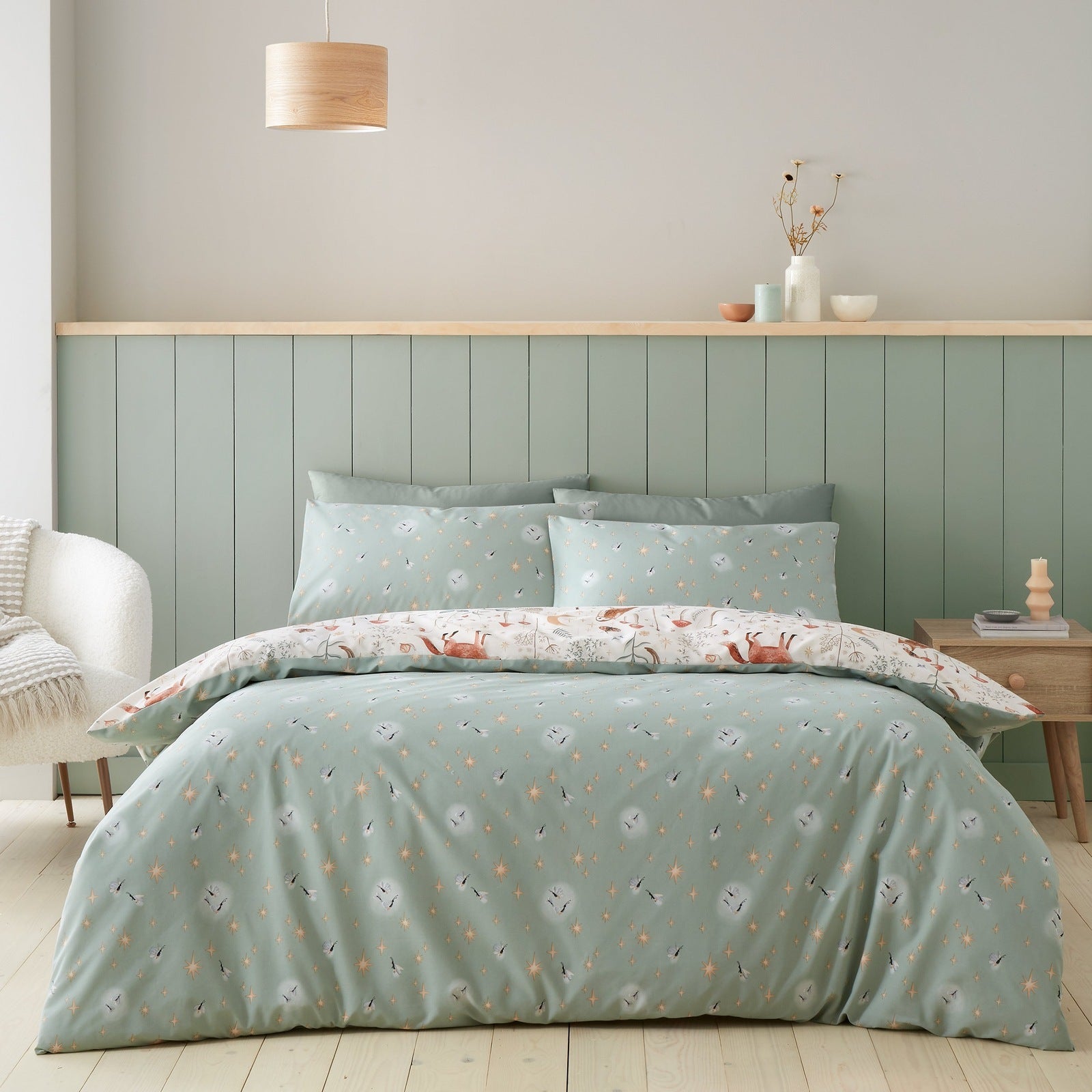 Catherine Lansfield Enchanted Twiligh Duvet Cover Set 2 Shaws Department Stores