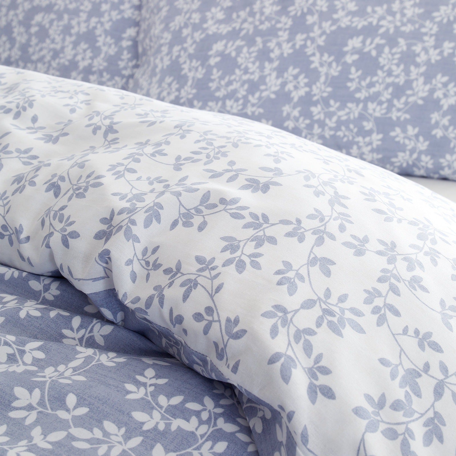 Bianca Shadow Leaves 200 Thread Count Cotton Duvet Cover Set 3 Shaws Department Stores