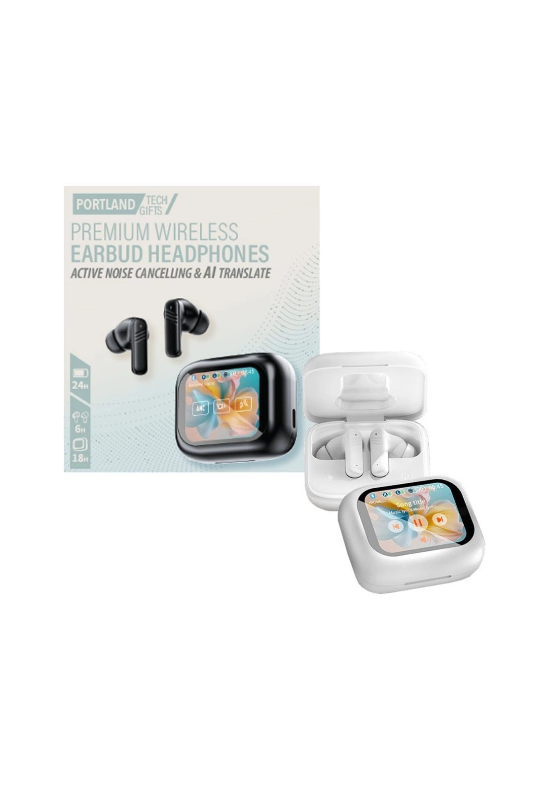 Something Special Premium Ai Wireless Earbud Headphones - White 1 Shaws Department Stores