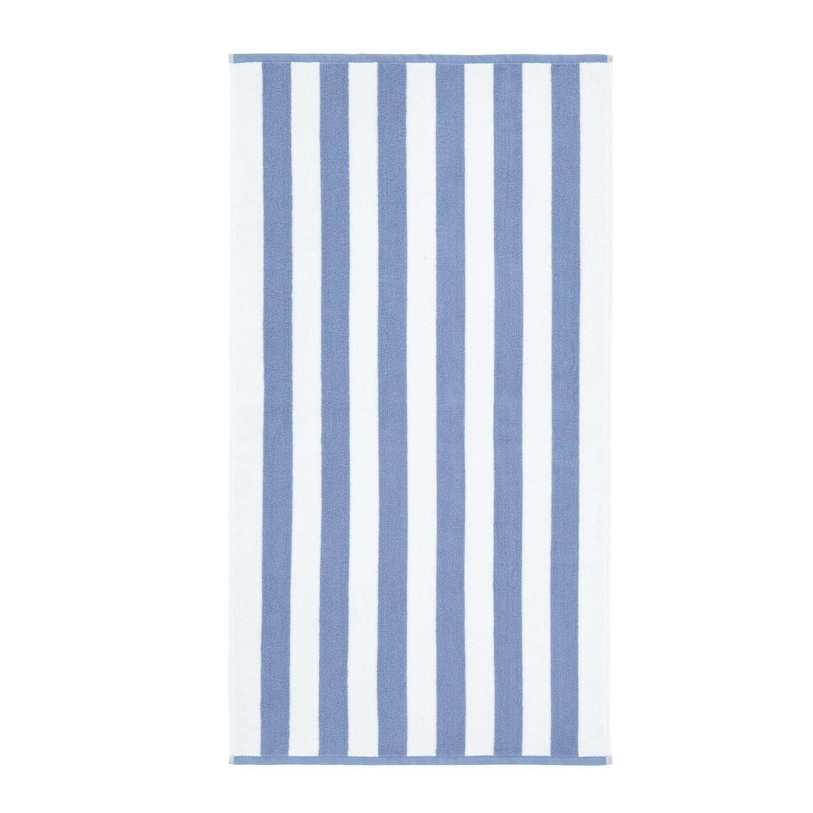 Catherine Lansfield Reversible Stripe Jacquard Towel Collection - Chambray Blue 5 Shaws Department Stores
