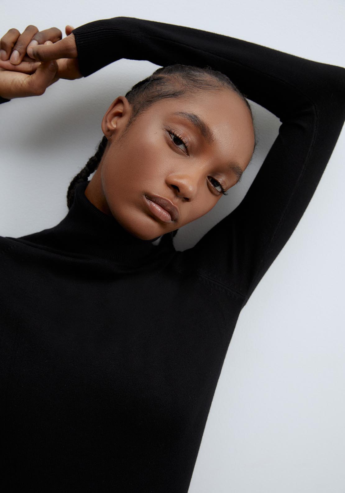 Sfera Basic high-neck top - Black 5 Shaws Department Stores
