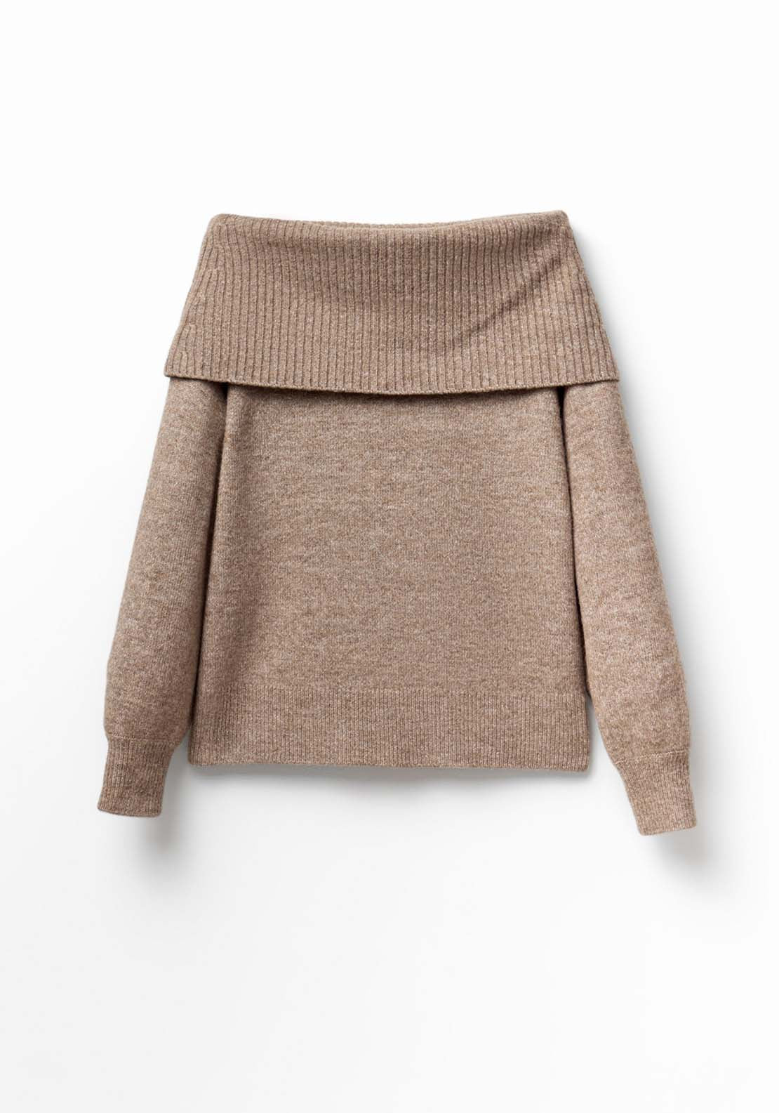 Bardot Sweater - Brown