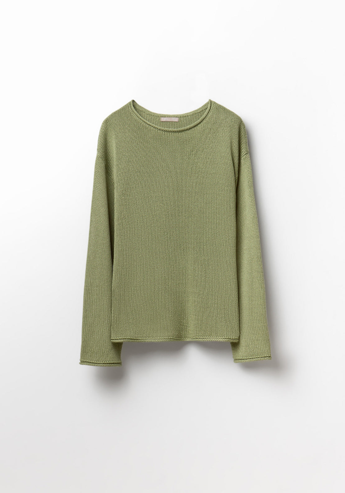 Ribbon Trim Knitwear - Green