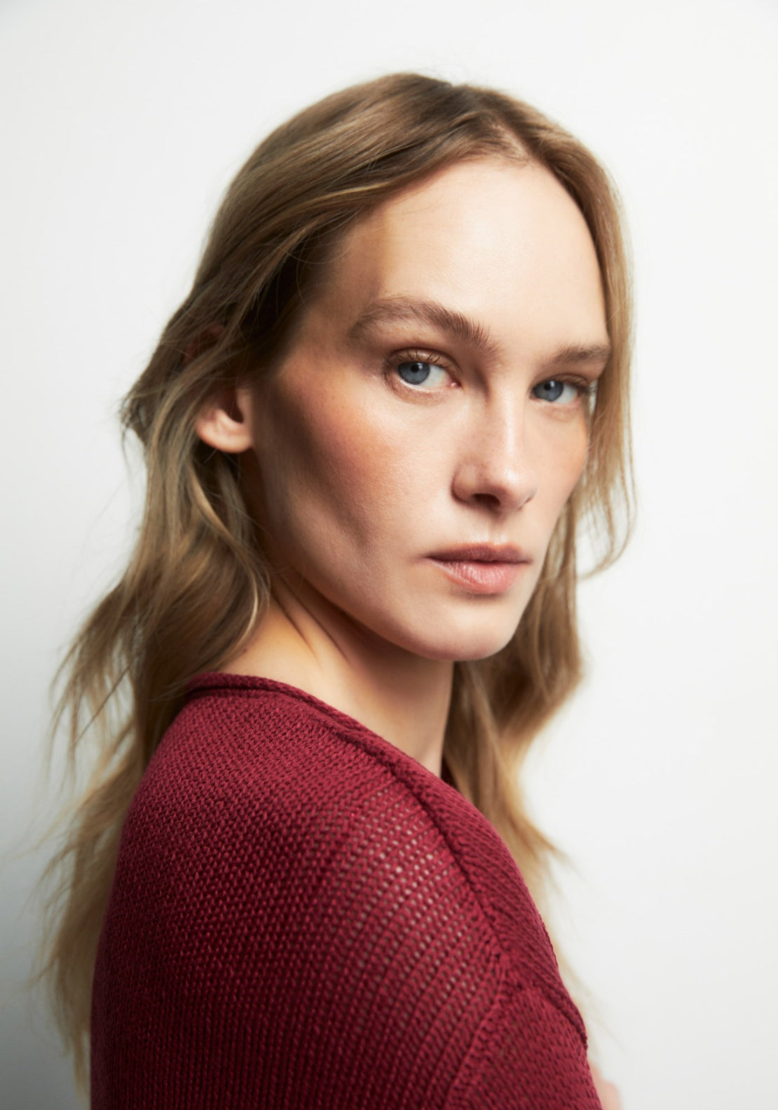 Ribbon Trim Knitwear - Pink