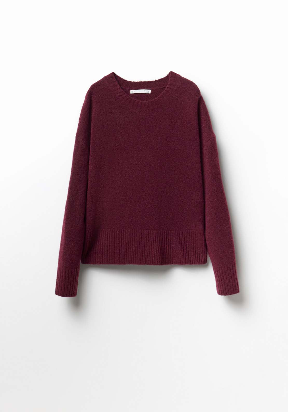 Round Neck Sweater - Red