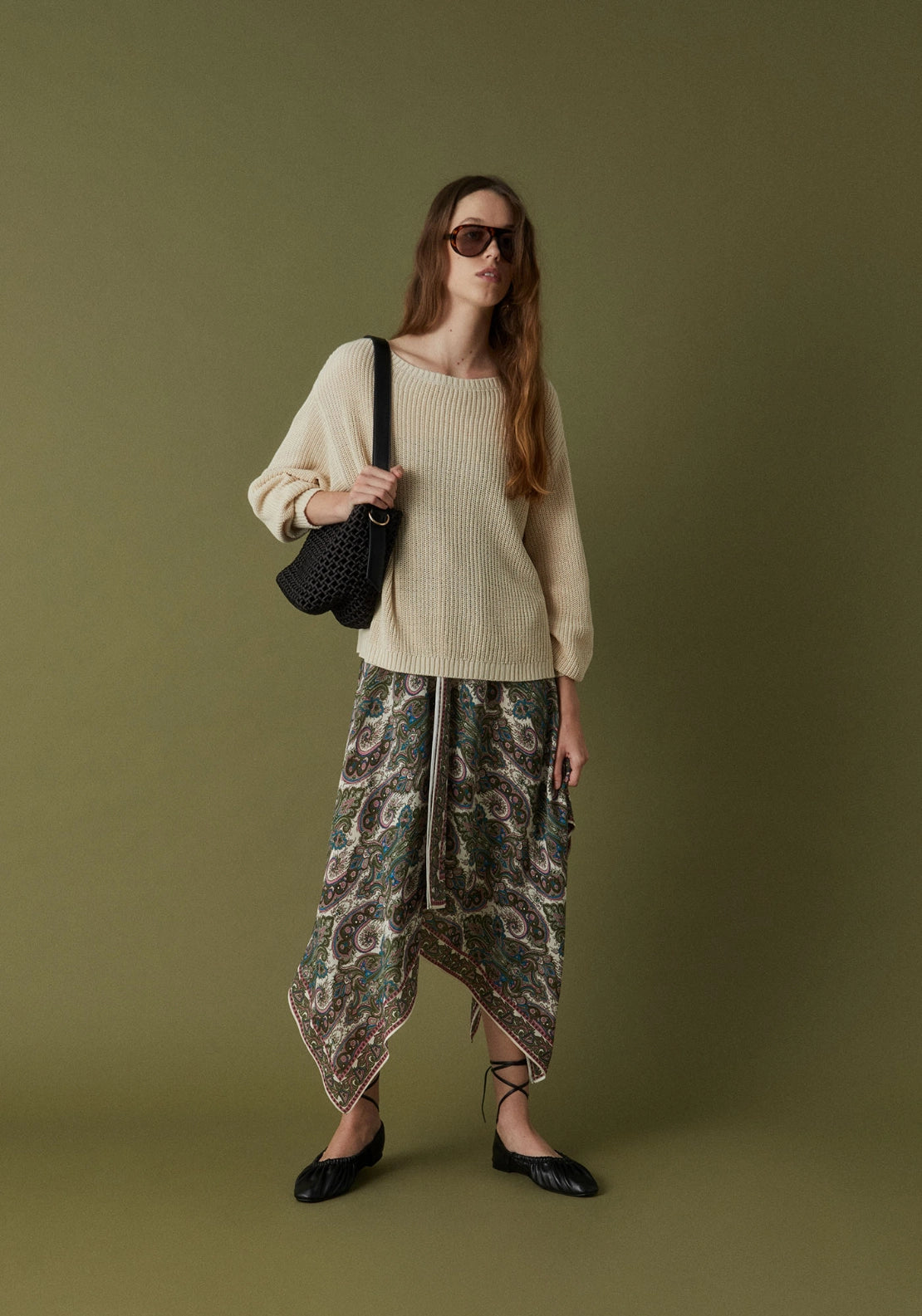 Essential Solid Sweater - Beige