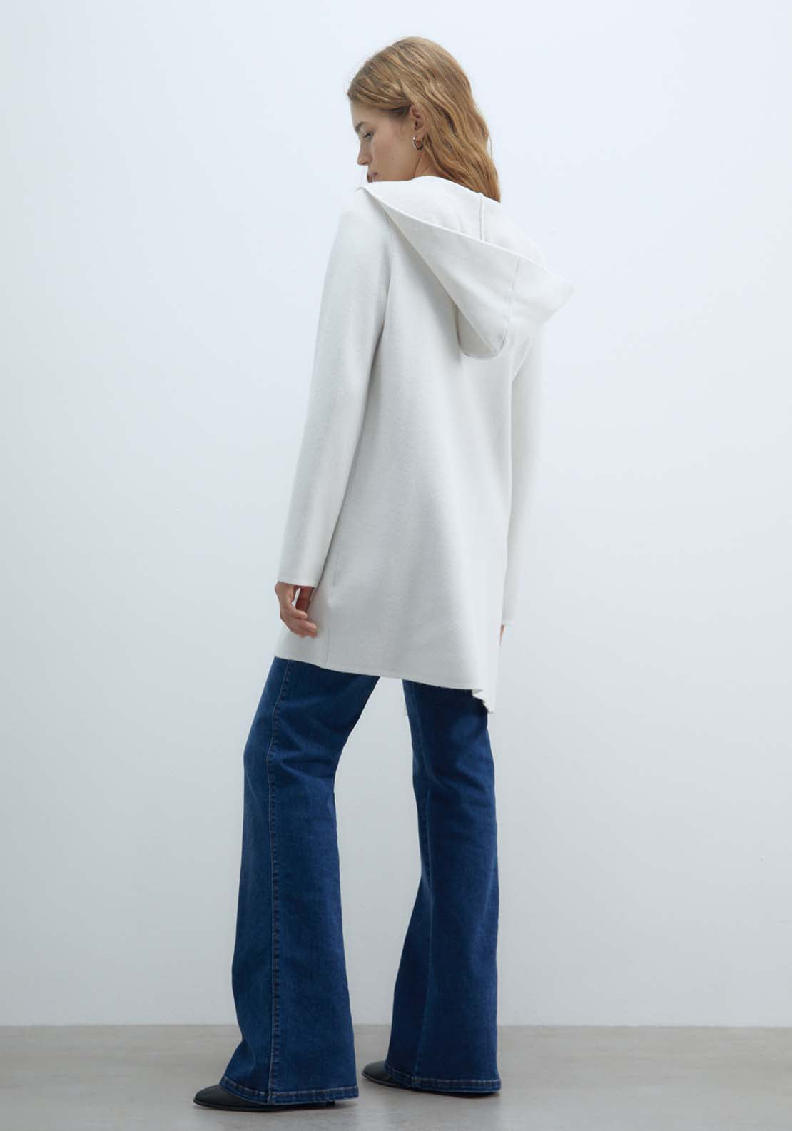 Sfera Hooded Jacket - White 3 Shaws Department Stores
