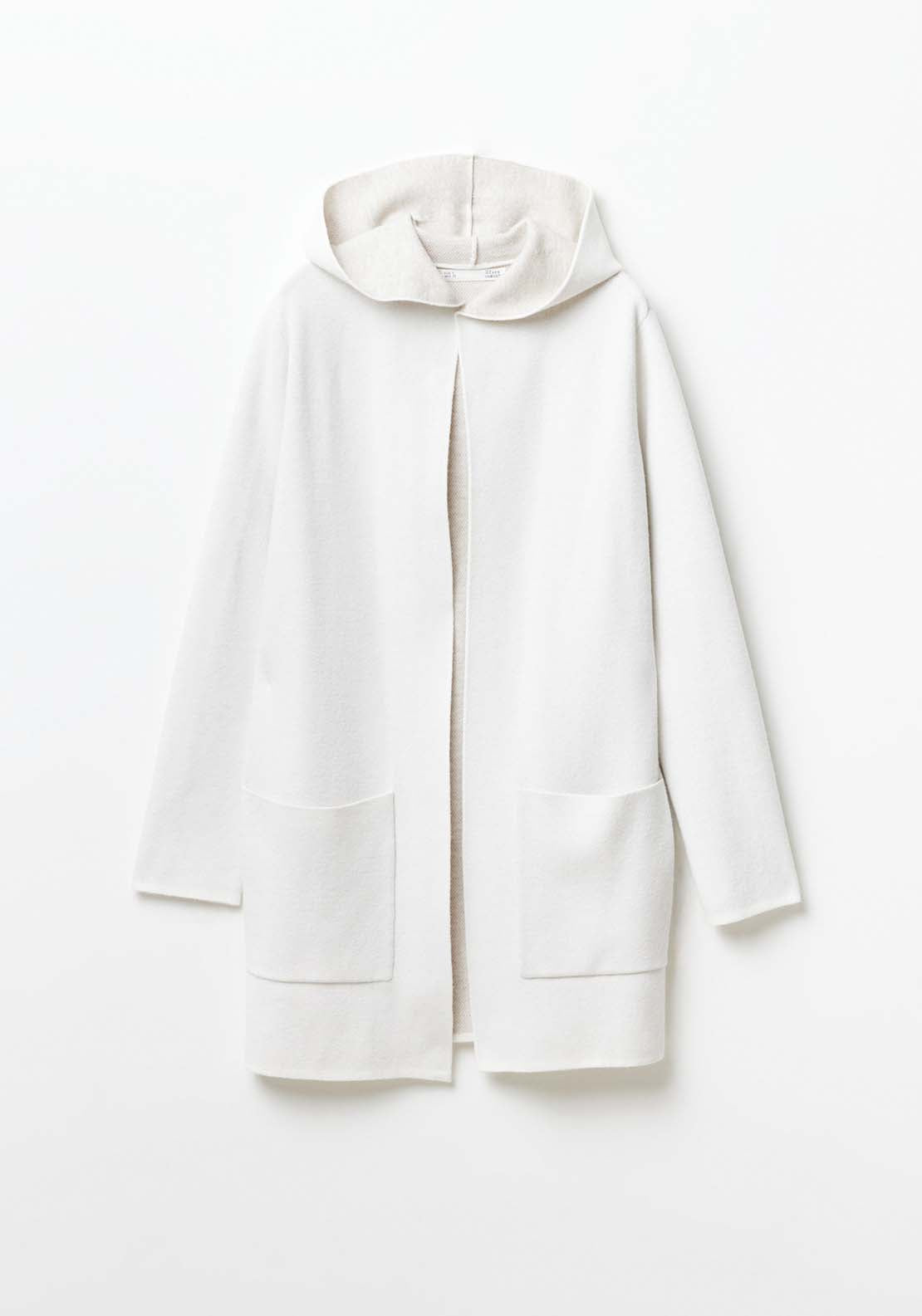 Sfera Hooded Jacket - White 2 Shaws Department Stores