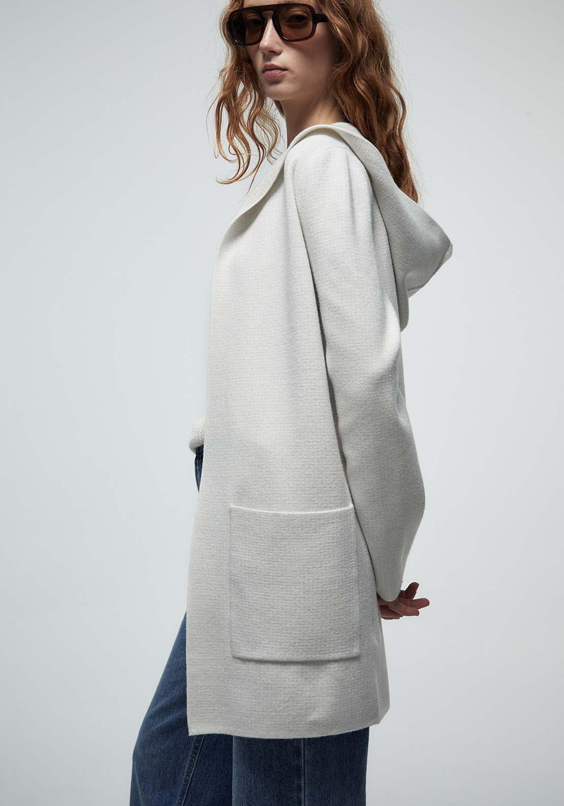 Hooded Jacket - White