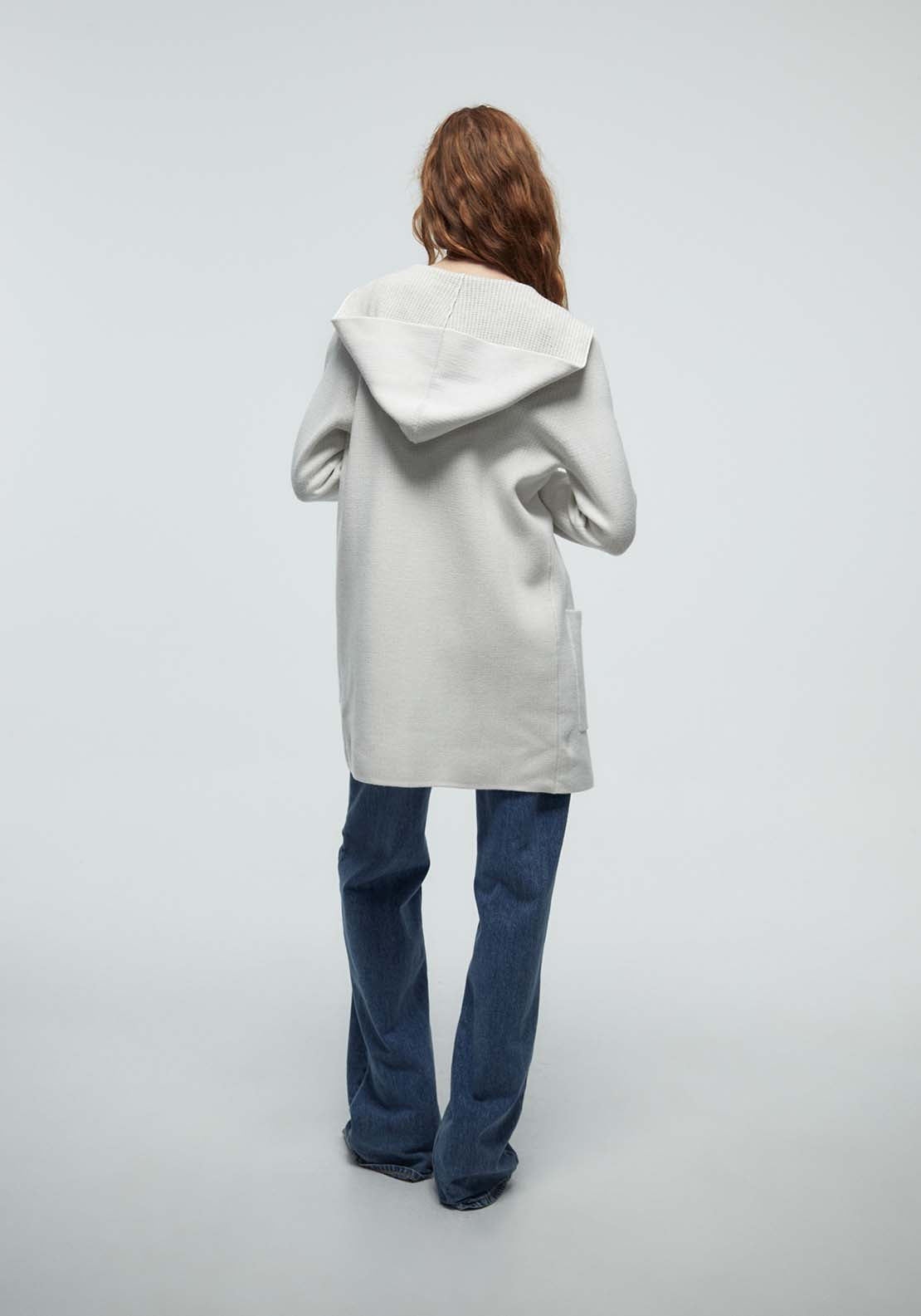 Hooded Jacket - White