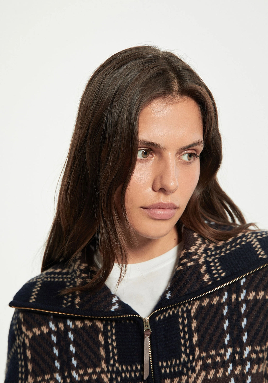 Check Jacket - Blue