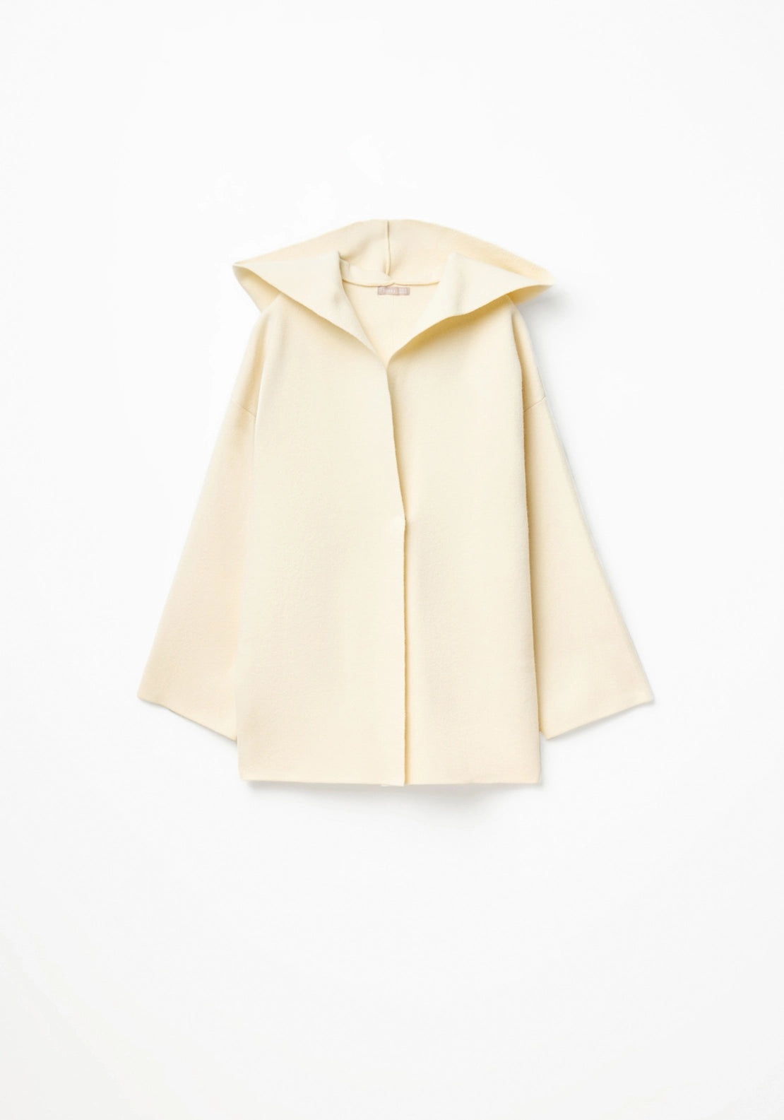 Oversized Hooded Jacket - Cream