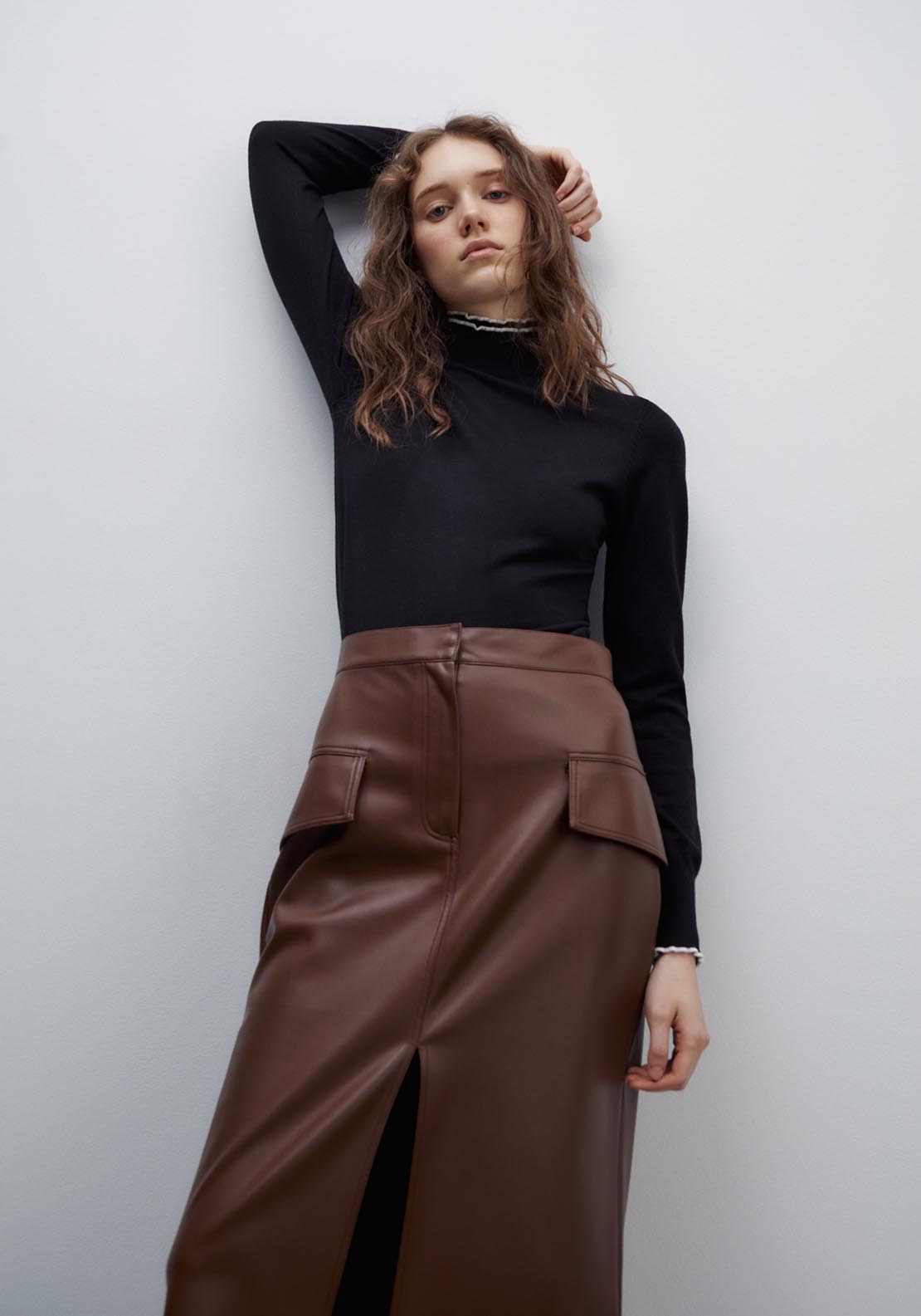 Sfera High-neck sweater - Black 4 Shaws Department Stores