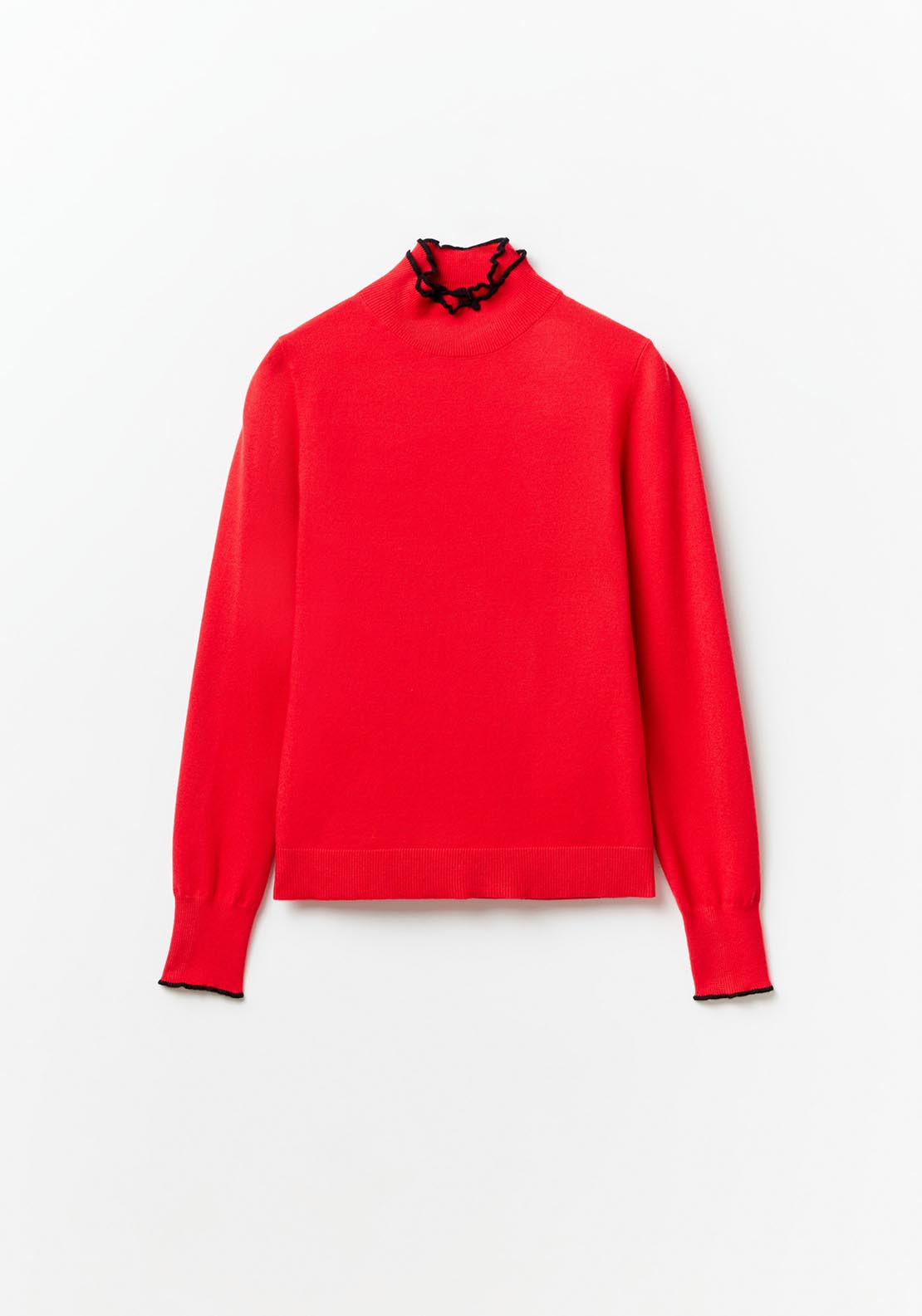 Sfera High-neck sweater - Red 6 Shaws Department Stores