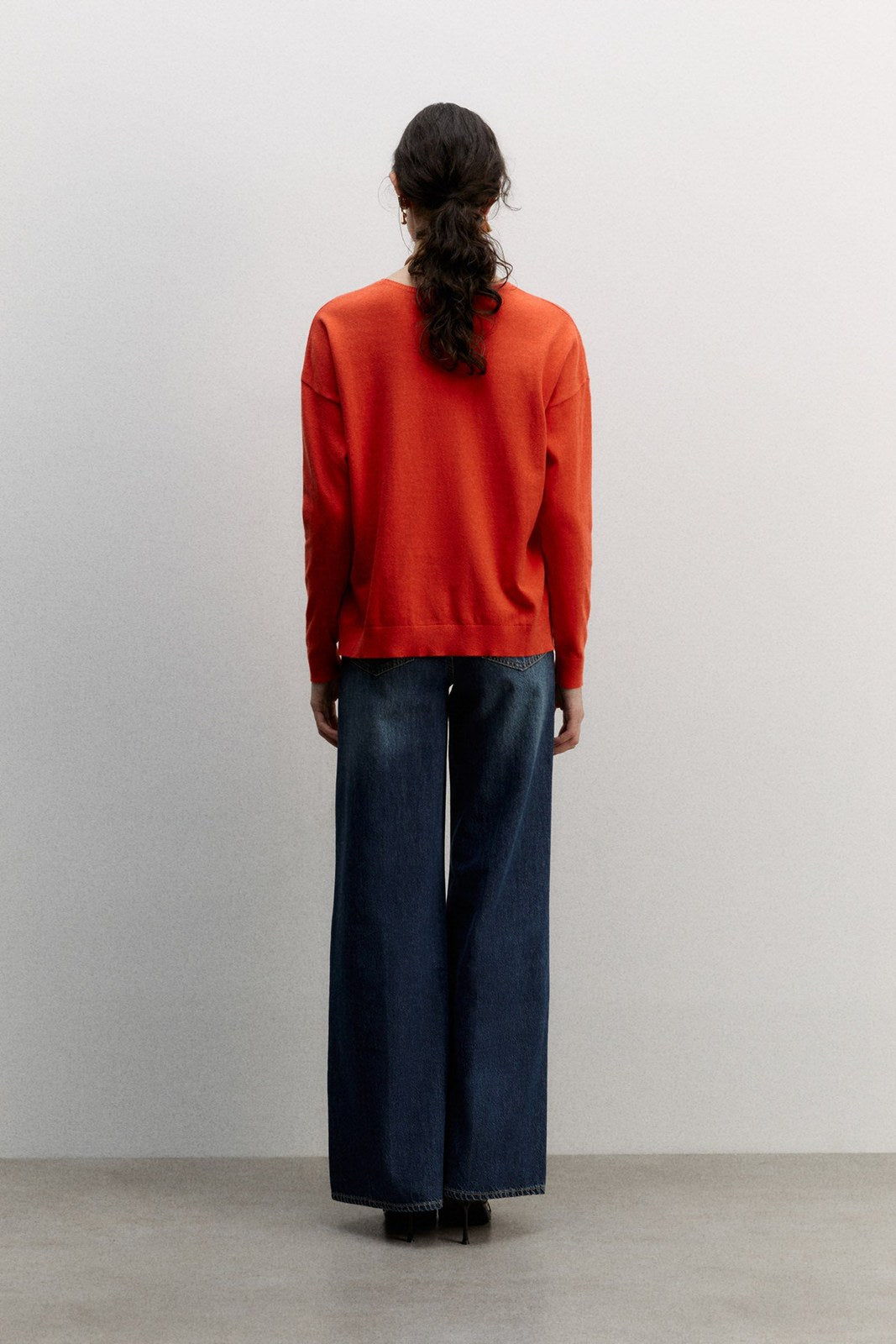 Sfera Basic sweater - Red 5 Shaws Department Stores