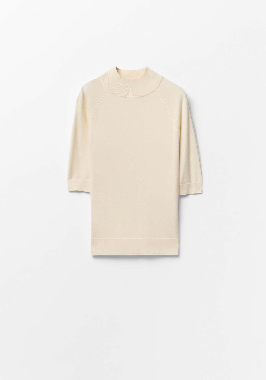 Perkins Collar Sweater - Cream