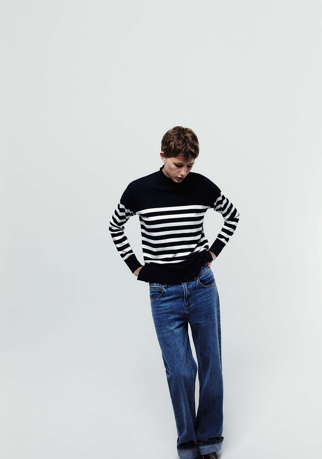 Stripes Sweater - Blue
