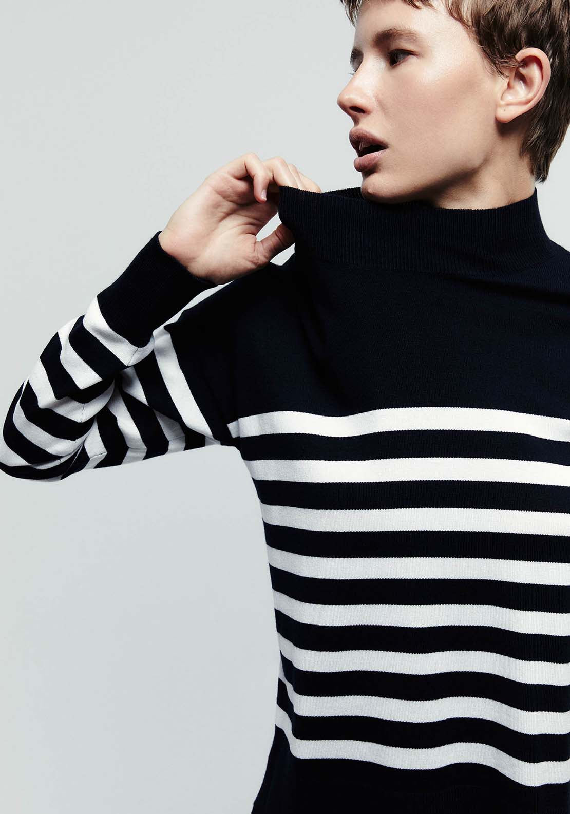 Stripes Sweater - Blue