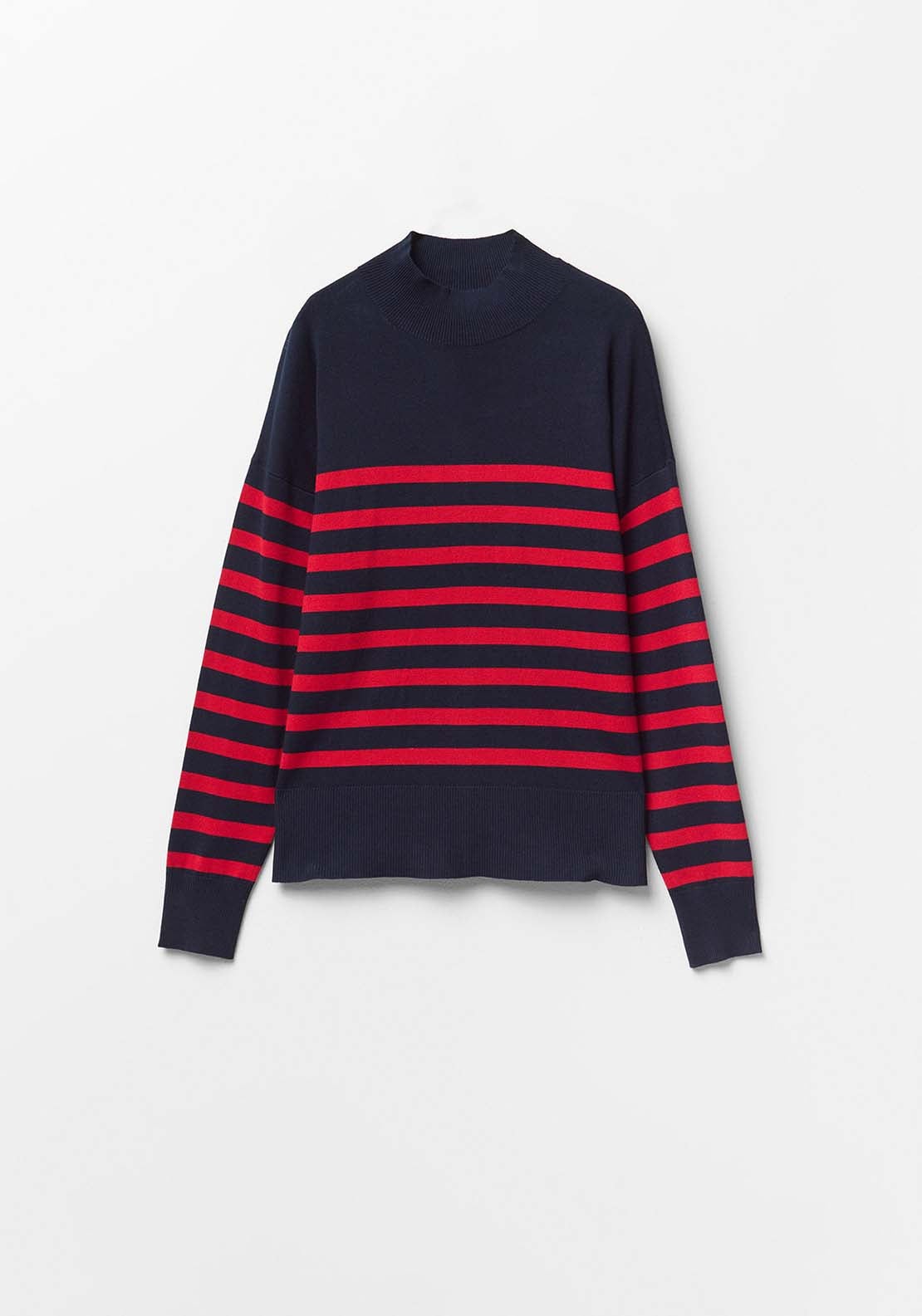Stripes Sweater - Red