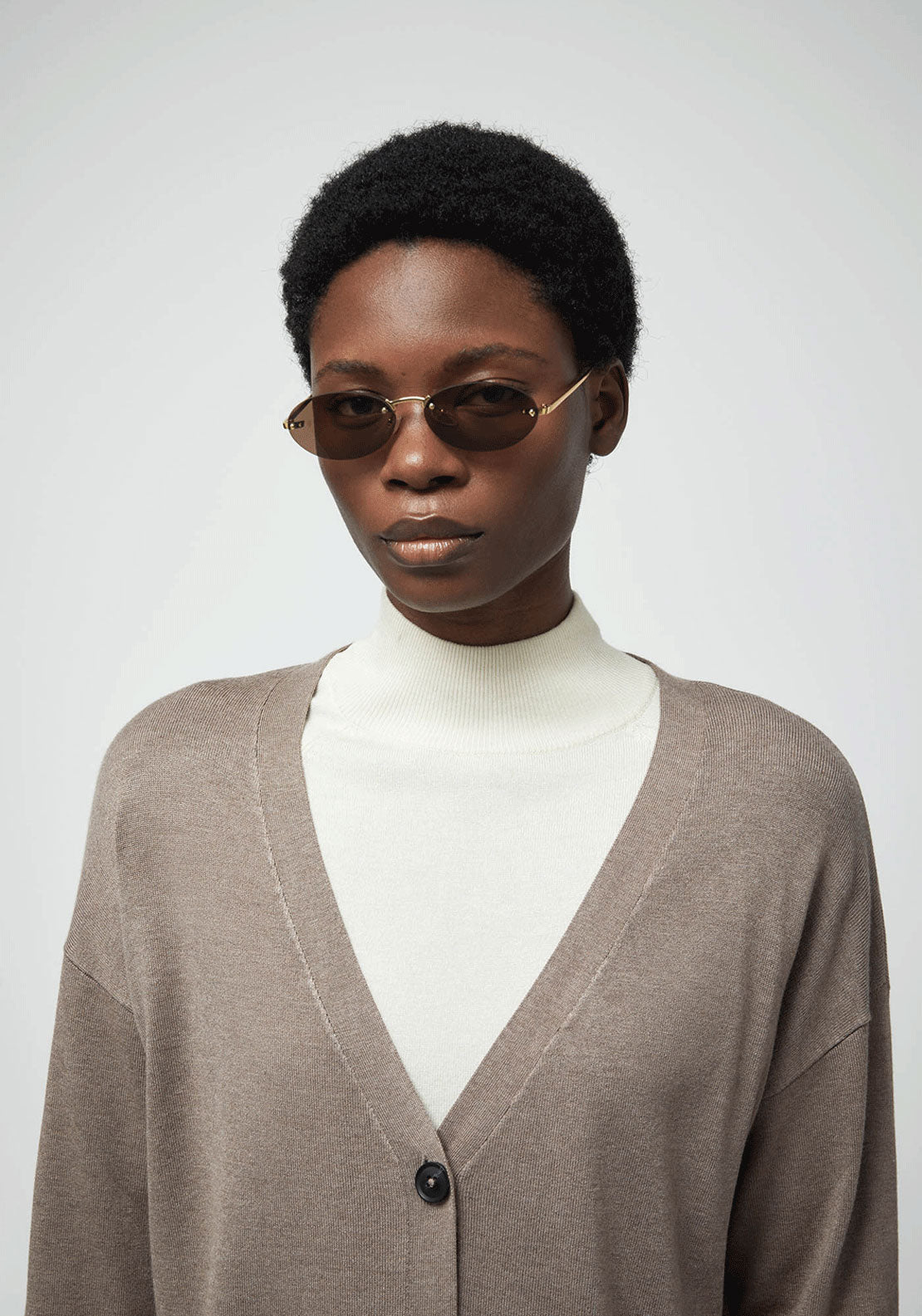 Basic Cardigan - Melange Light