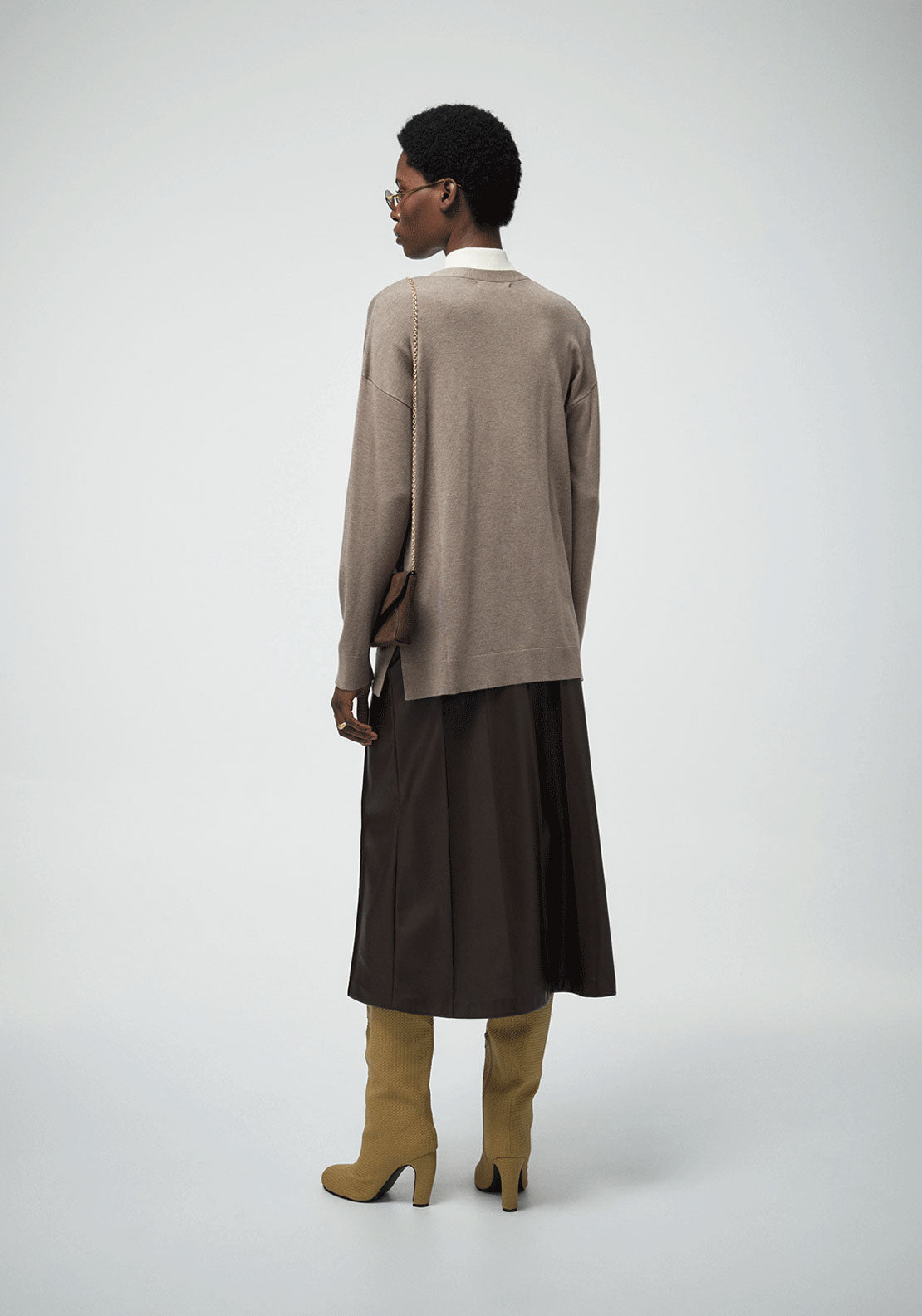 Basic Cardigan - Melange Light