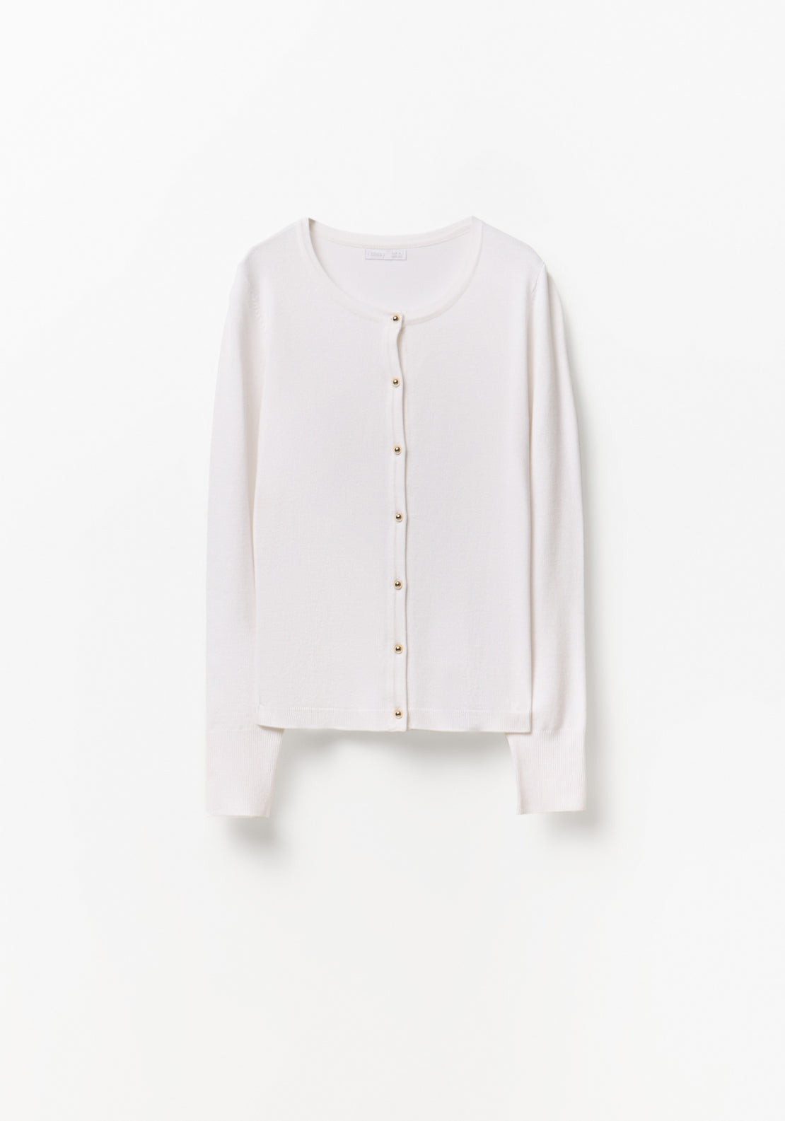 Knit Cardigan - White