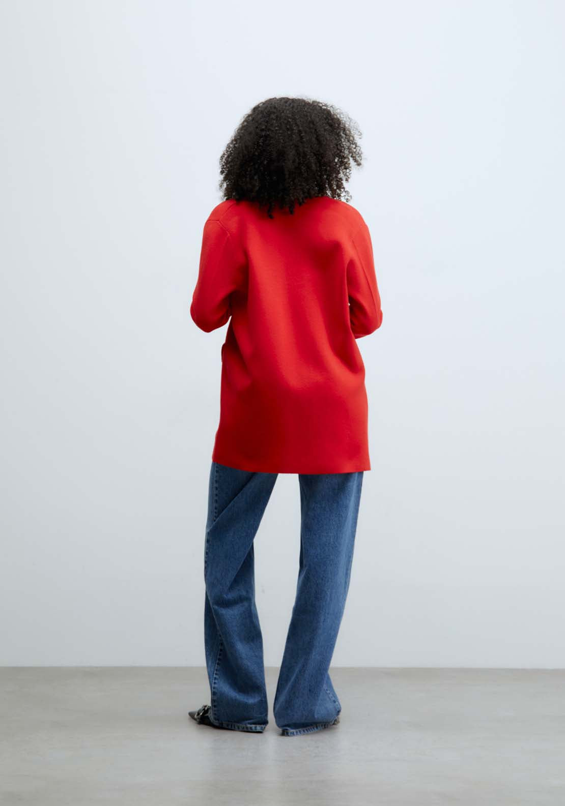 Sfera Patch pockets jacket - Red 4 Shaws Department Stores