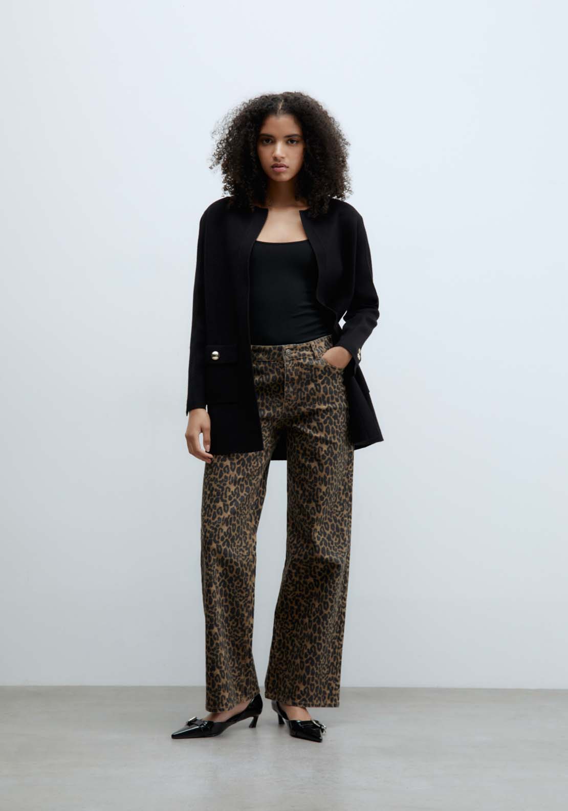 Sfera Patch pockets jacket - Black 2 Shaws Department Stores