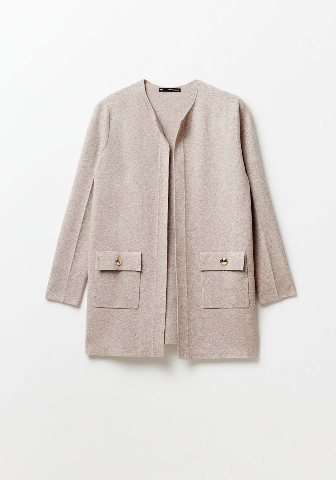 Sfera Patch Pocket Jacket - Natural Mink 6 Shaws Department Stores