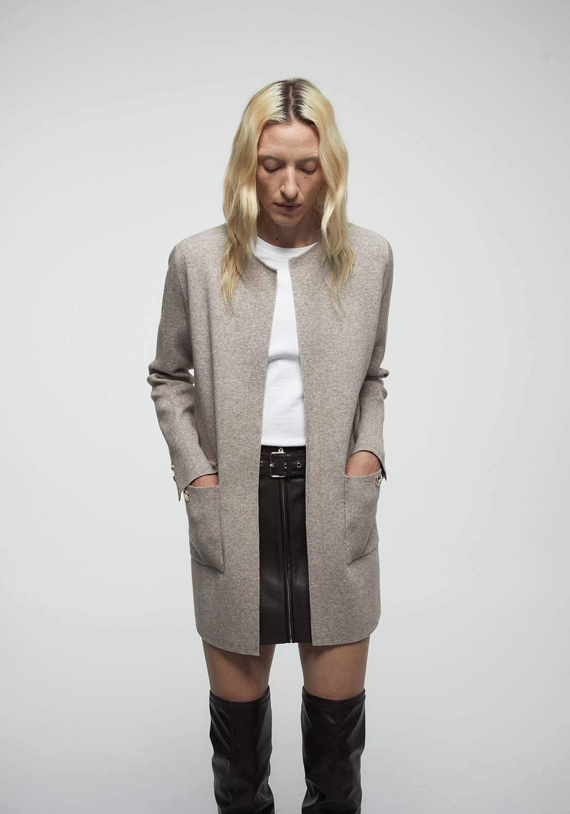 Pocket Jacket - Brown