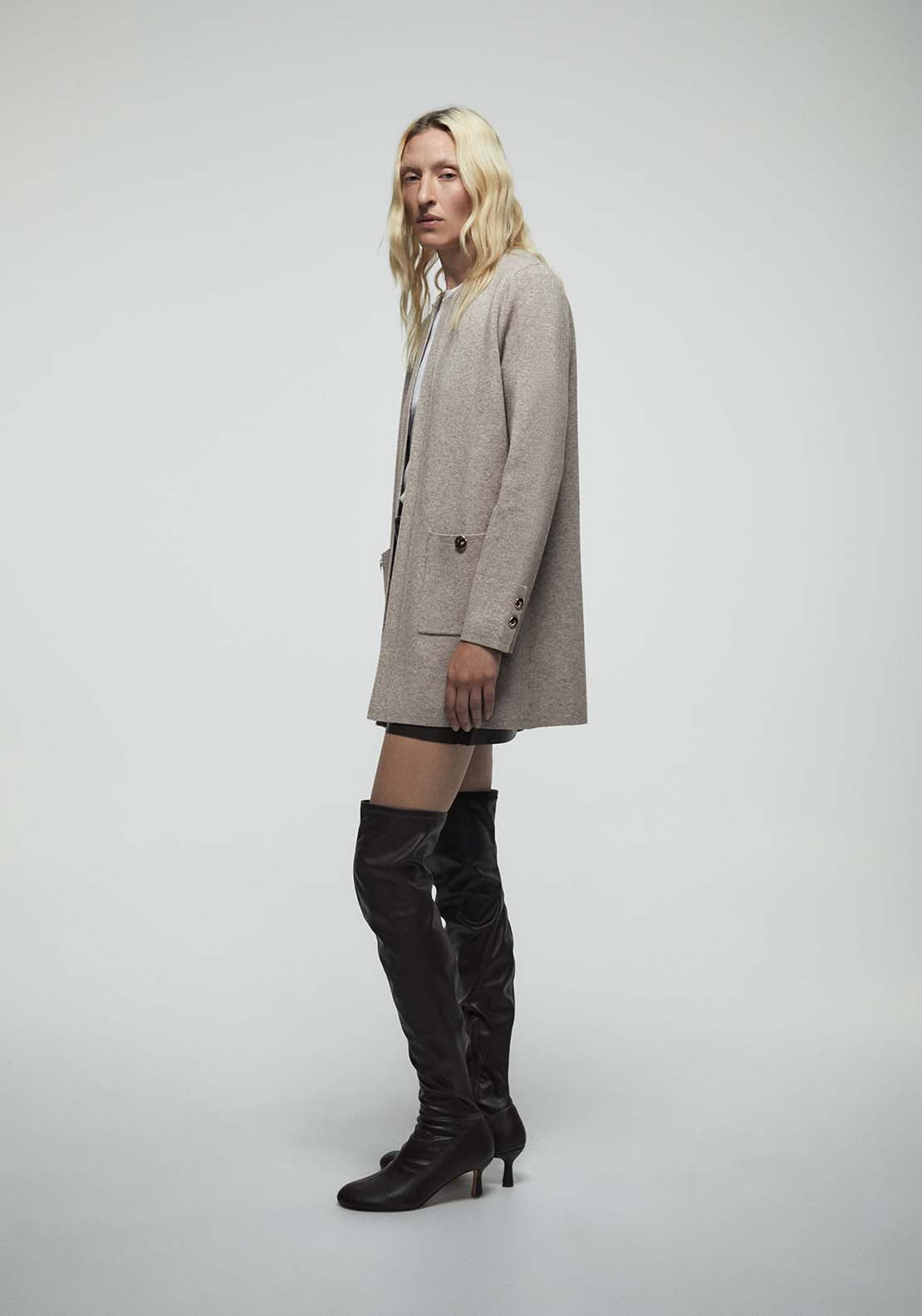 Pocket Jacket - Brown