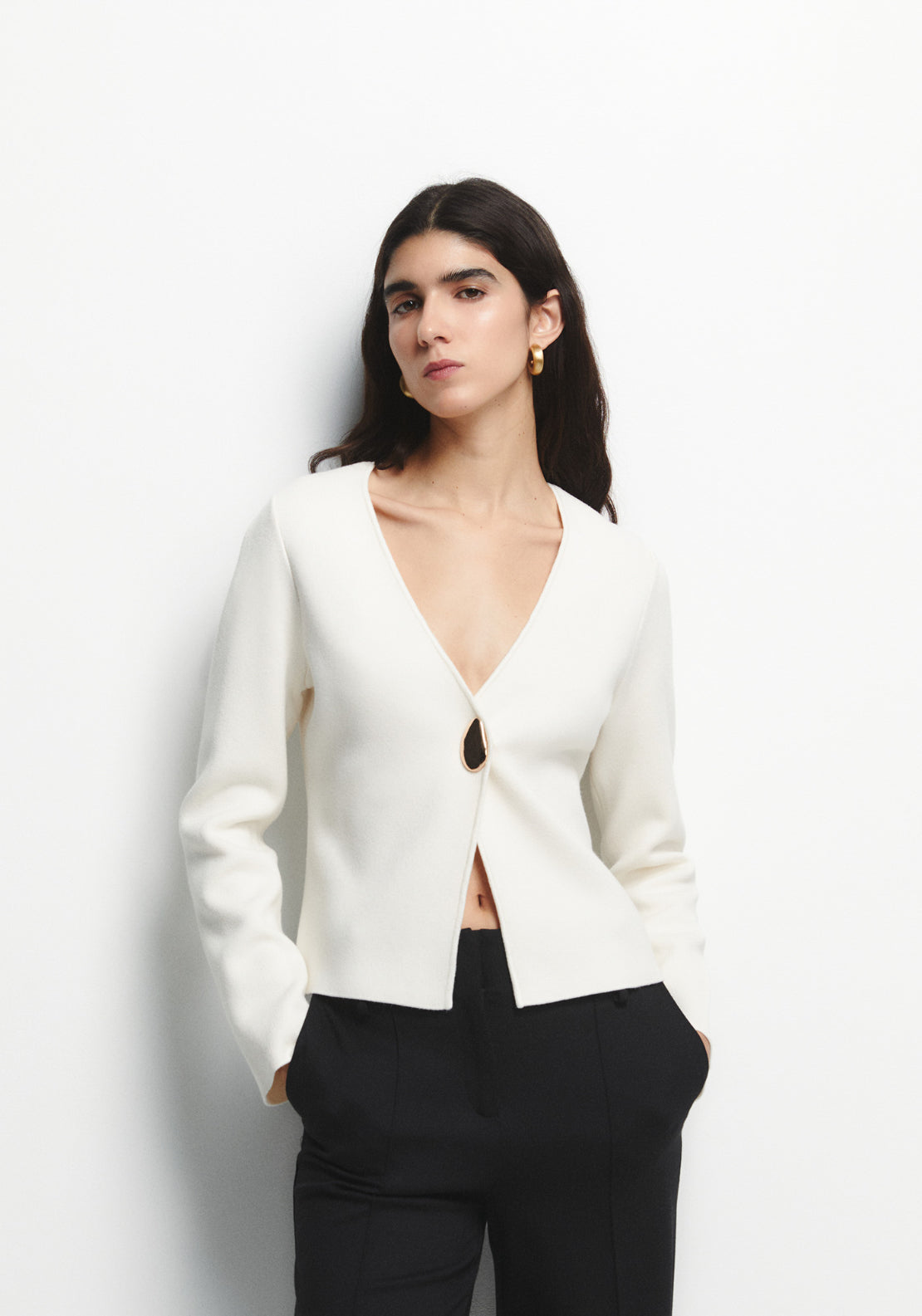 Fitted Jacket - Cream