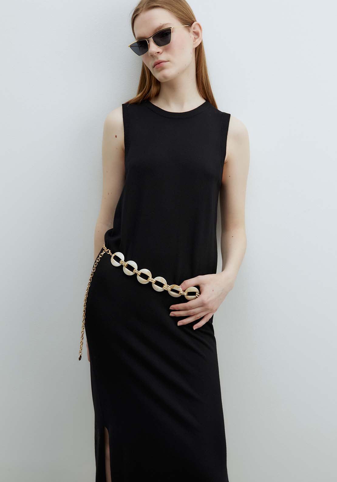 Sfera Midi Dress - Black 1 Shaws Department Stores