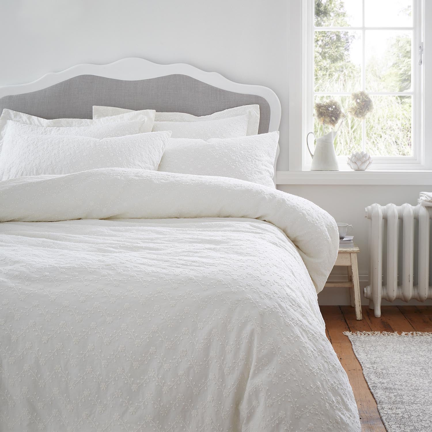 The Home Luxury Collection Floral French Knot Duvet Cover 3 Shaws Department Stores